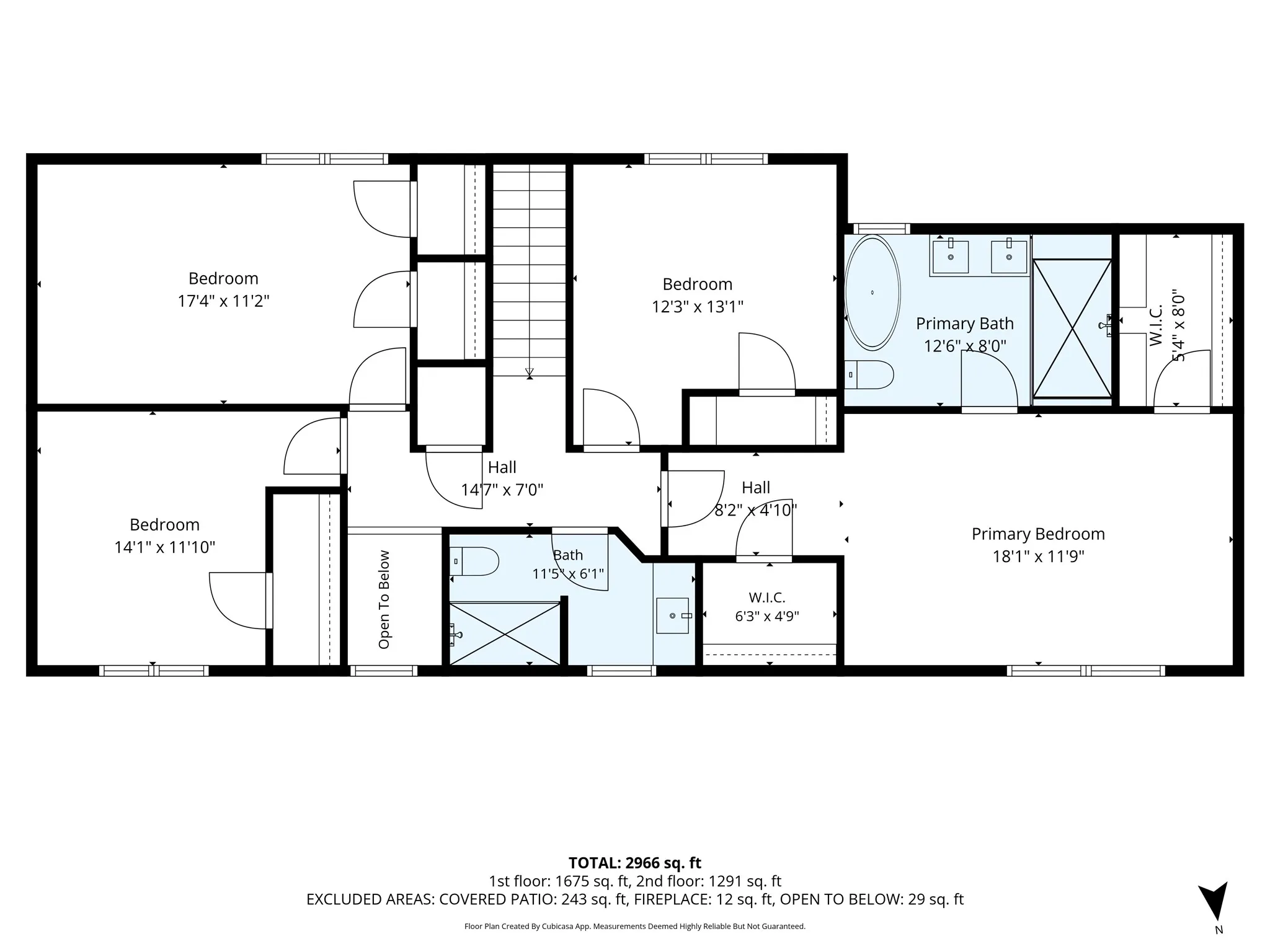 Floorplan upstairs