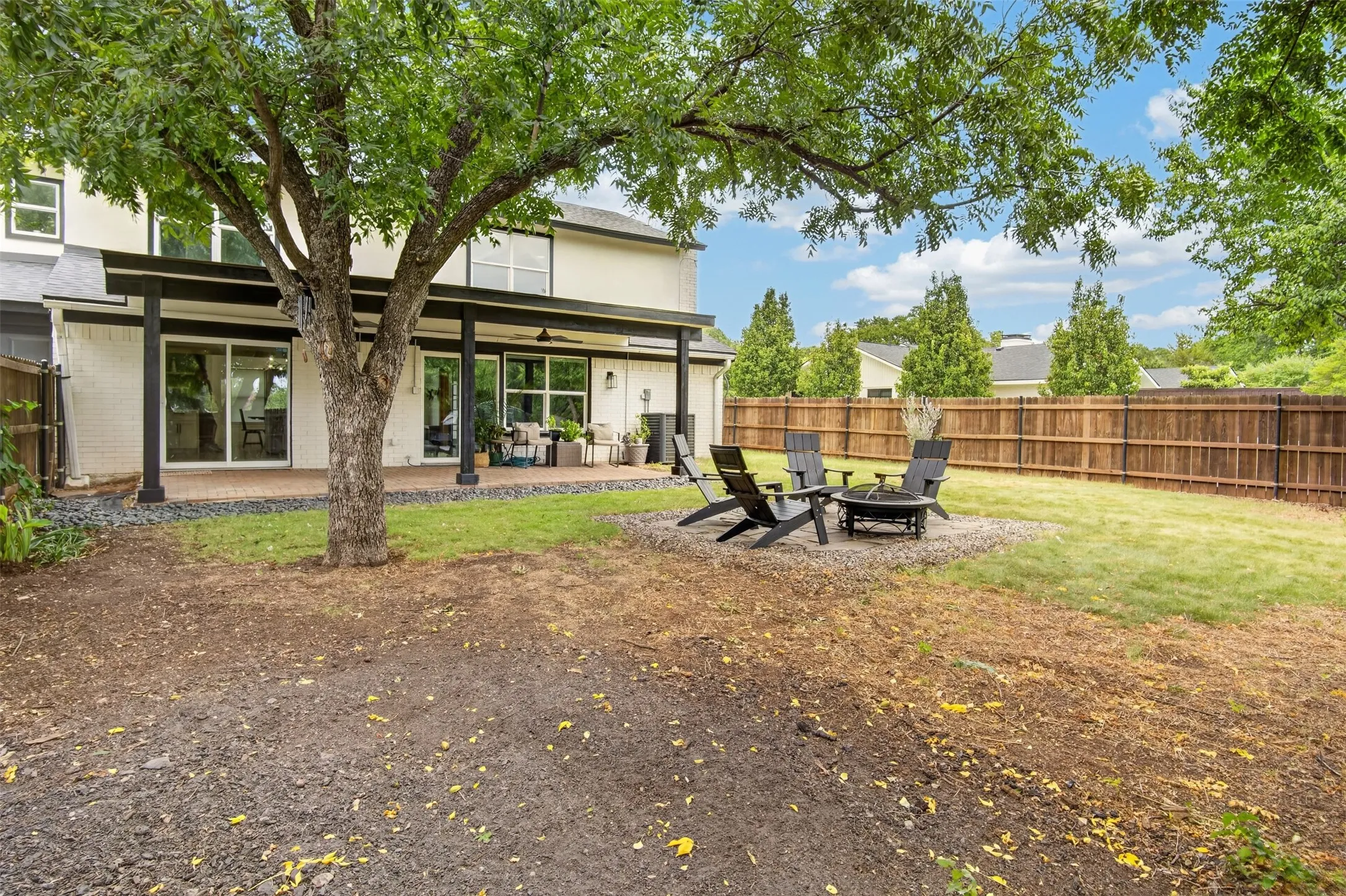 Expansive yard.