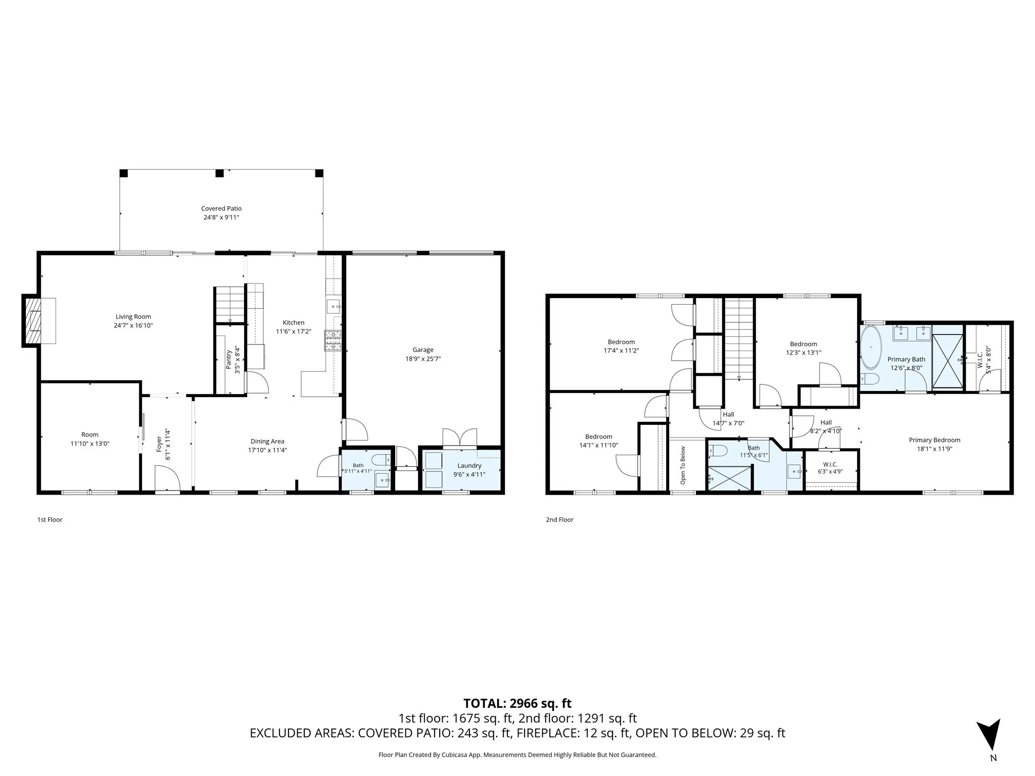 Floor Plan both floors