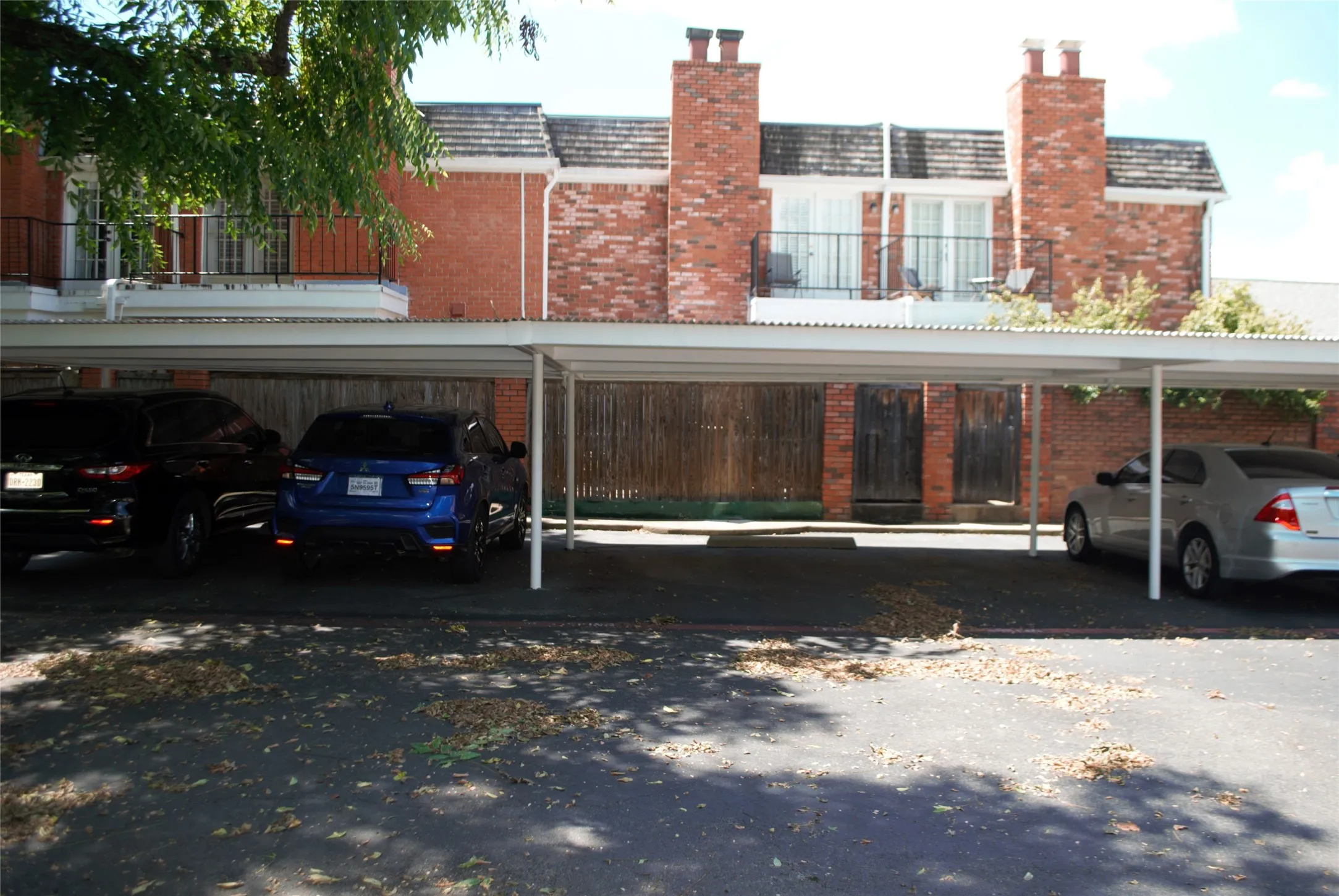 Rear View with Balcony