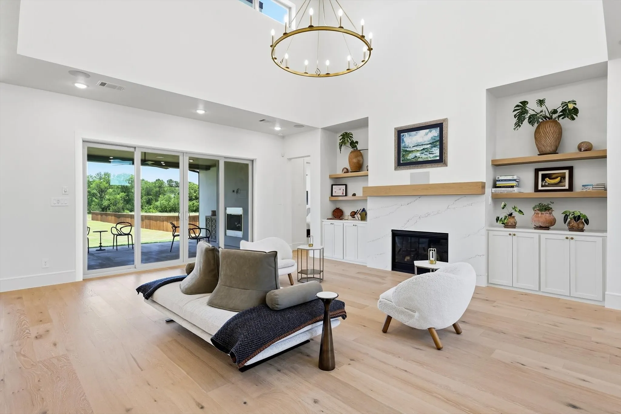 A beautiful light and open living area.