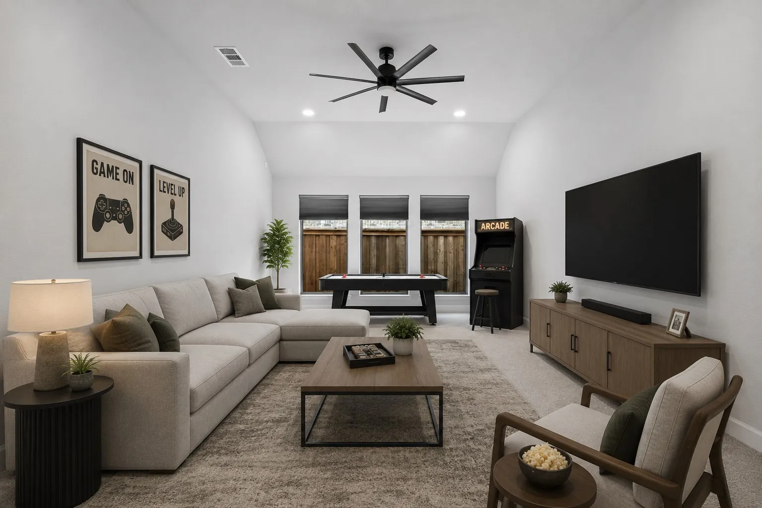 Bonus Room - virtually staged