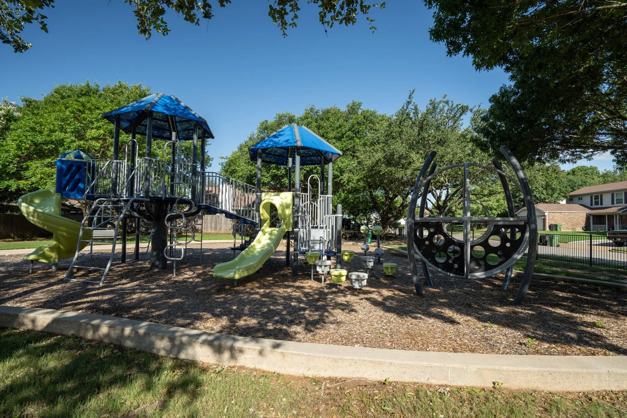 Another view of nearby Dove Crossing Park.
