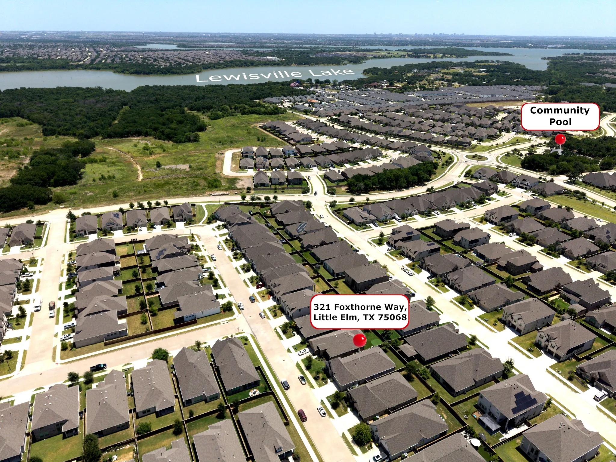 Single Family Residence For Sale in Denton County , 321 Foxthorne Way, Little Elm, Texas 75068, 4 Bedroom, 3 Bathroom, 2 Garage spaces, 2,511 Sqft, built in 2020, mls#21326562, Real Estate Agent in Little Elm, Homes For Sale in Denton county, Homes For Sale in Little Elm, Realtor in Little Elm Texas, Real Estate Brokerage Independent Realty Texas, Luminita Cordes Realtor