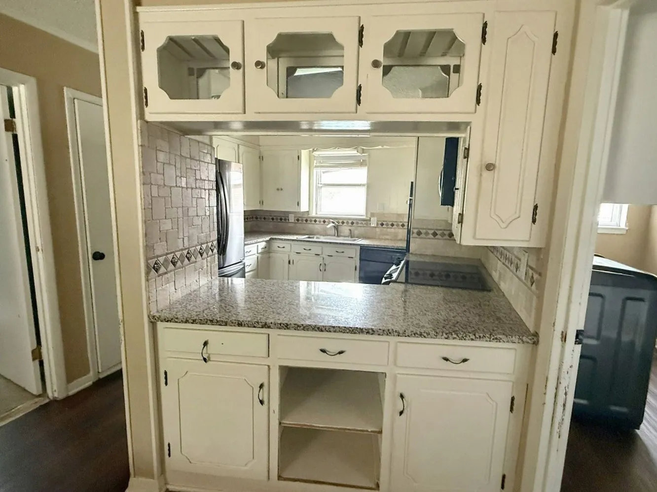 Storage in Breakfast area