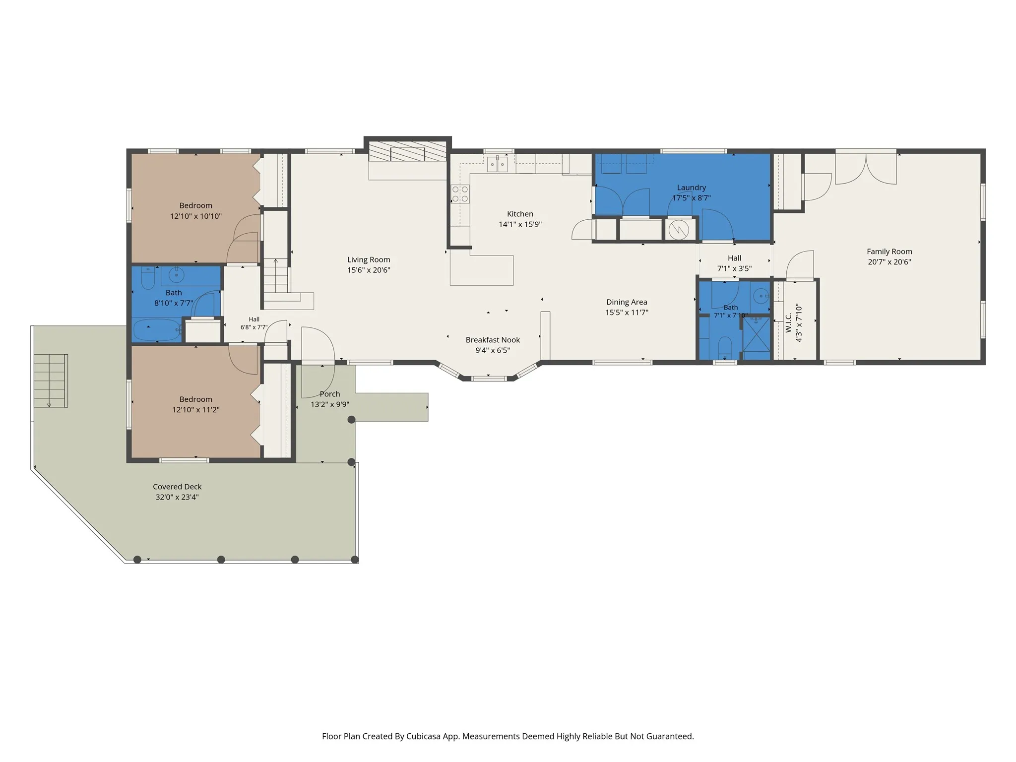 Main house first floor