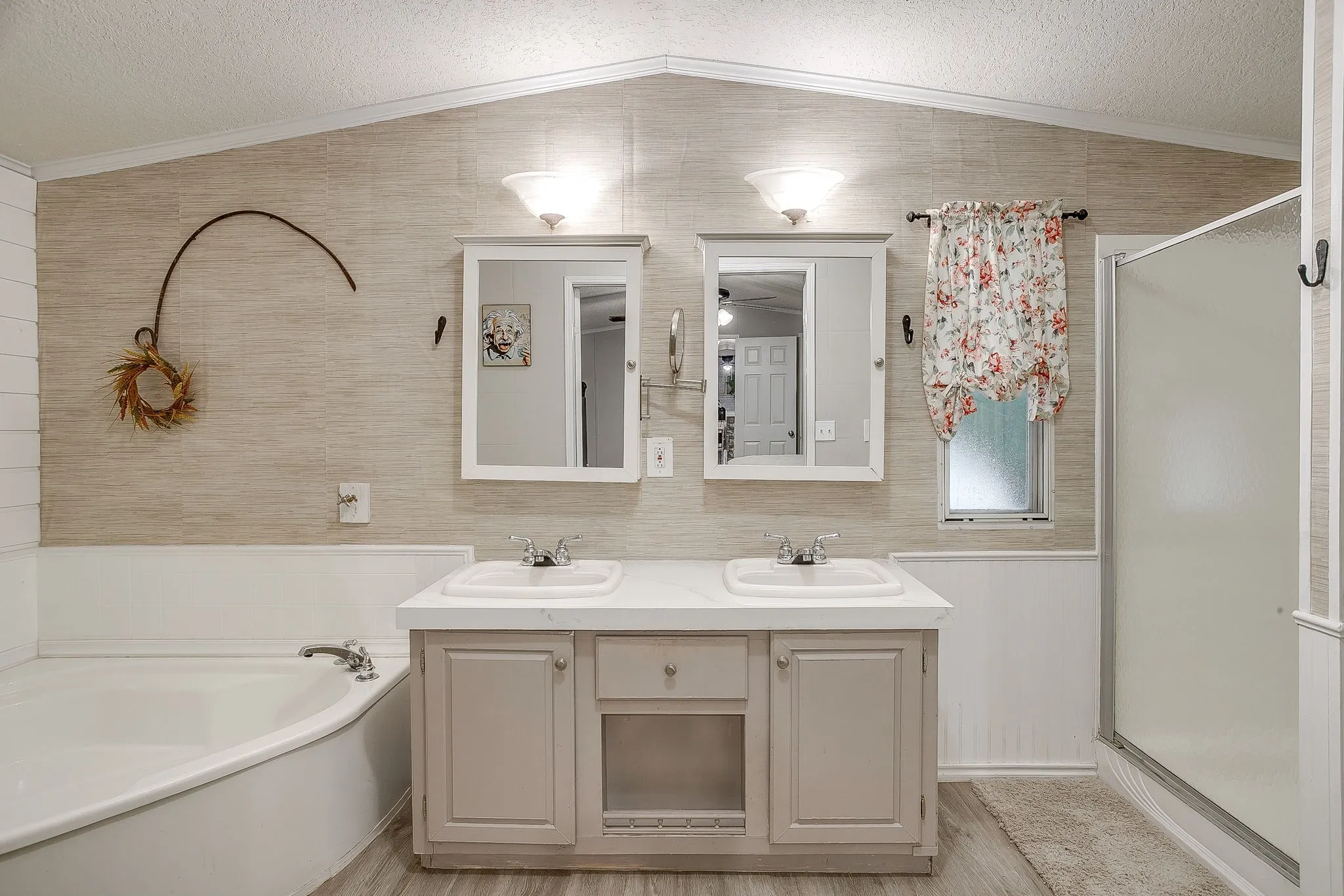 Mobile home master bath