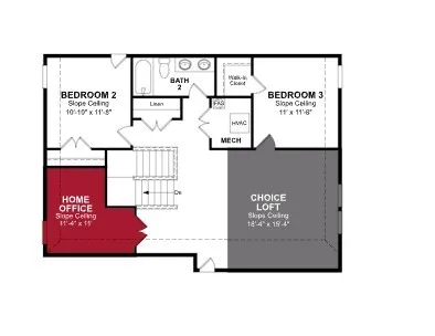 Beazer Homes Verandah Parker Floorplan.
