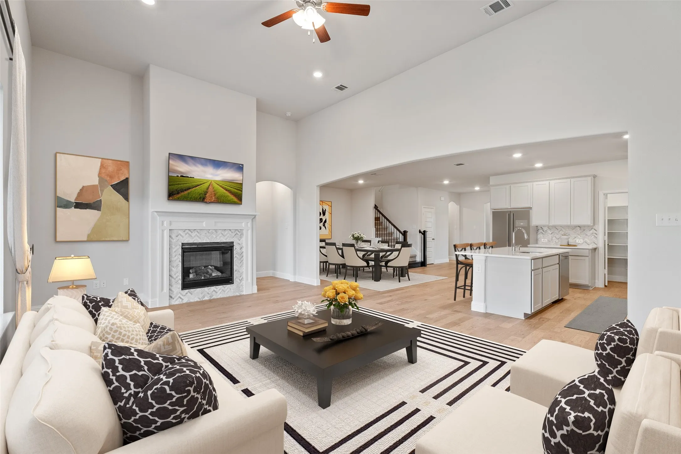 Beazer Homes Verandah Parker Floorplan. This is not a photo of the actual home, but is a photo of the Parker floorplan.