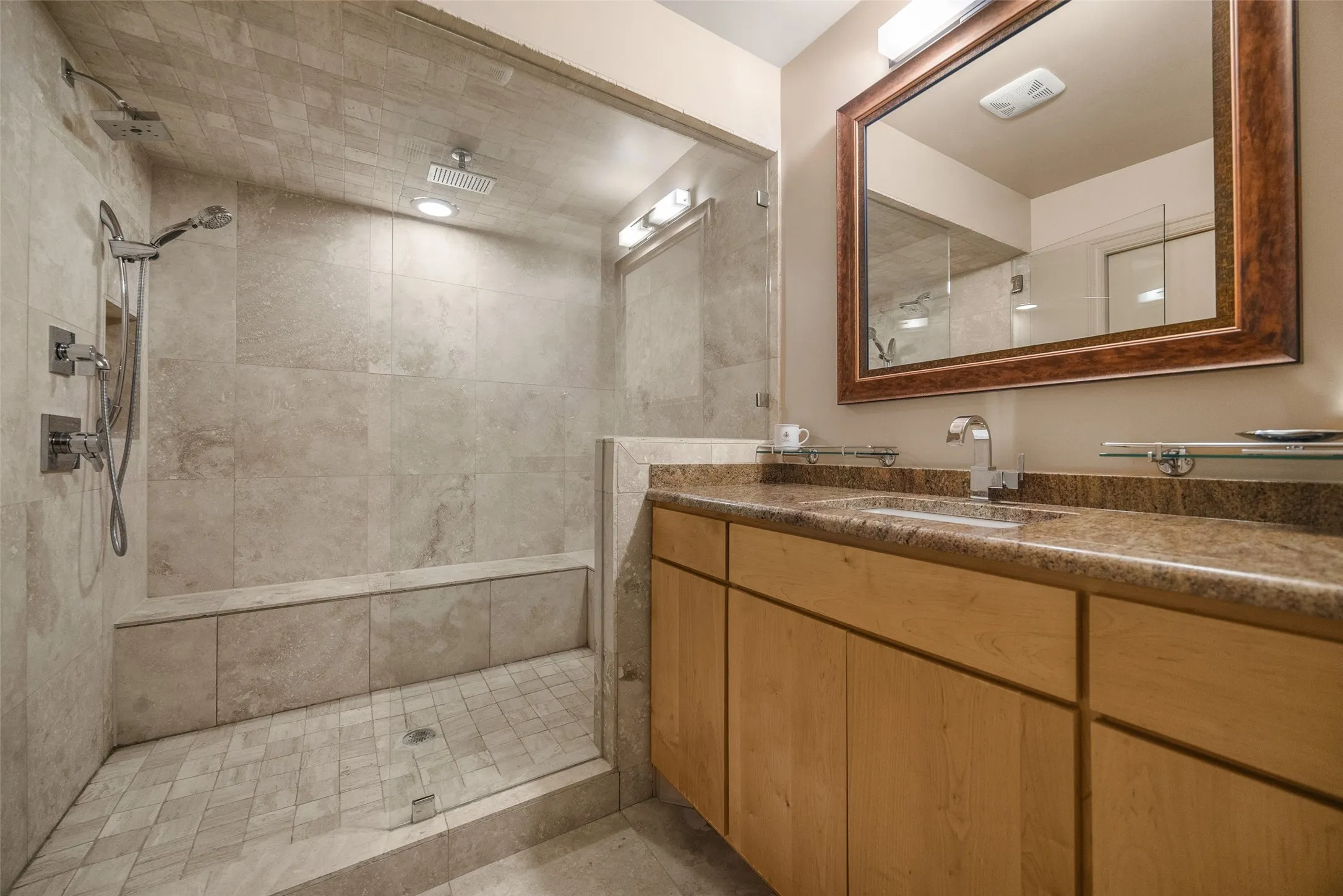 Guest Bath with Steam Shower