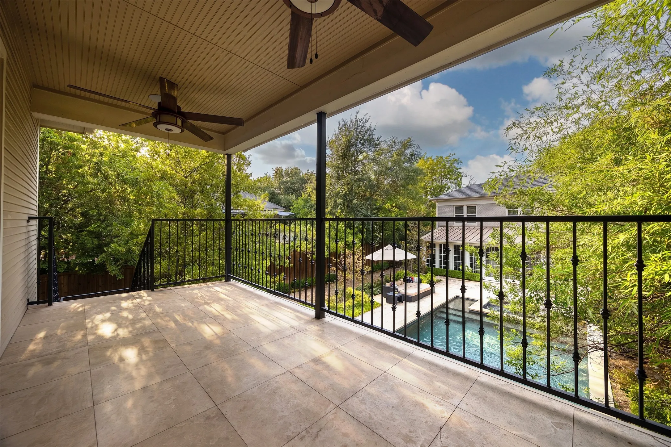 Off the Guest Quarters overlooking Pool