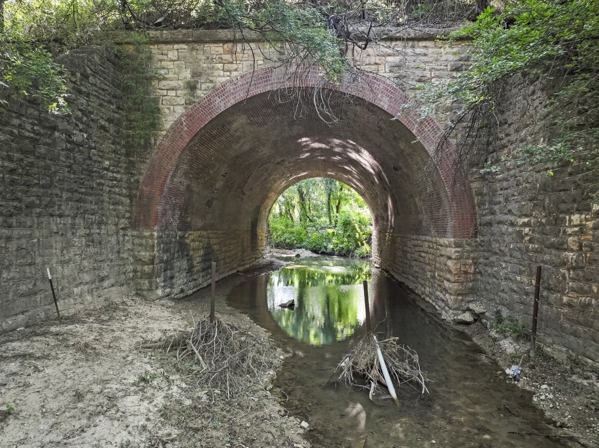 Cool Tunnel going under RR Tracks