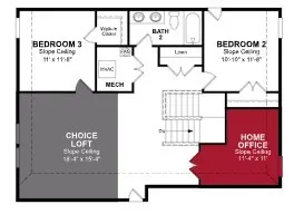 Beazer Homes Verandah Parker Floorplan.