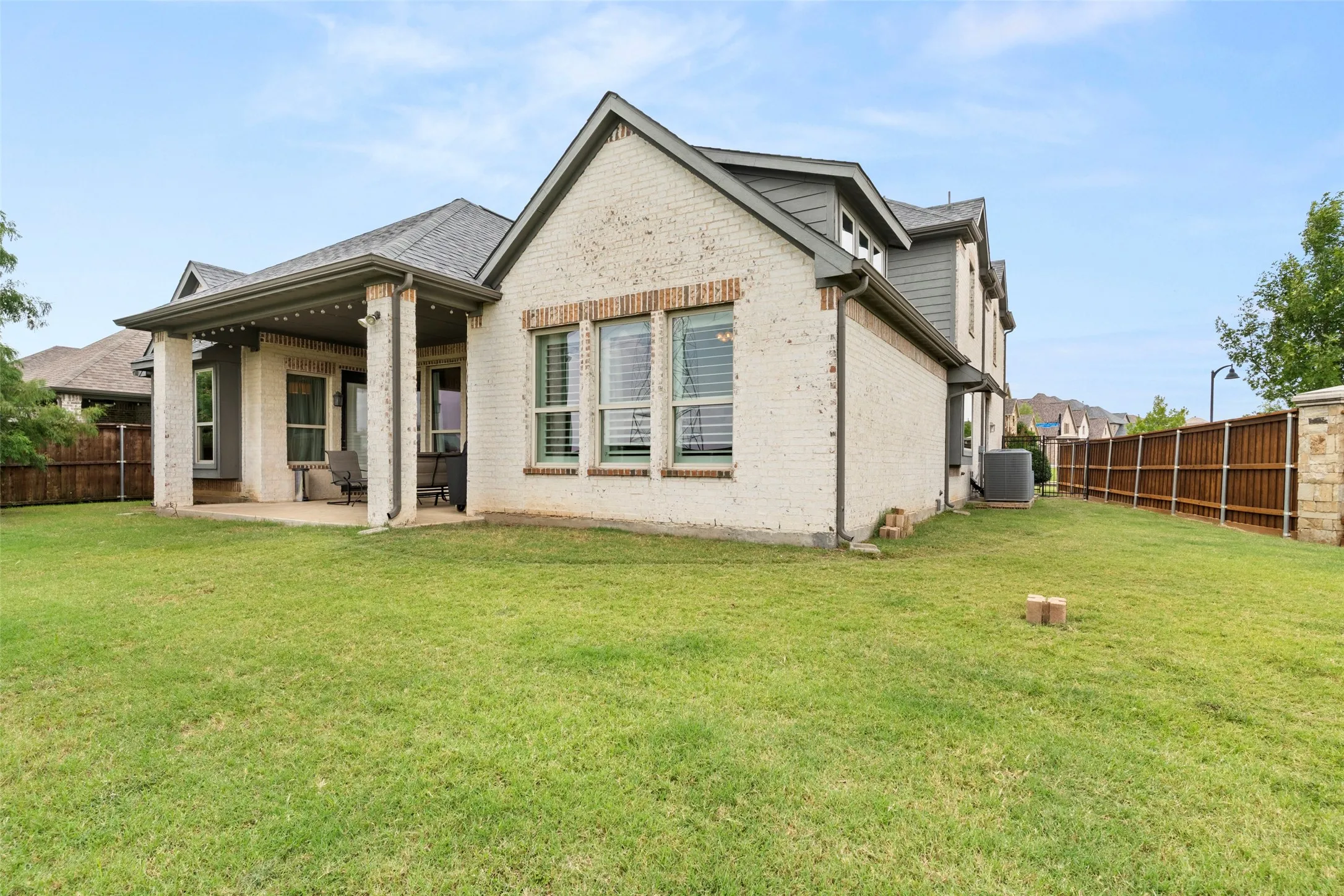 Rear yard