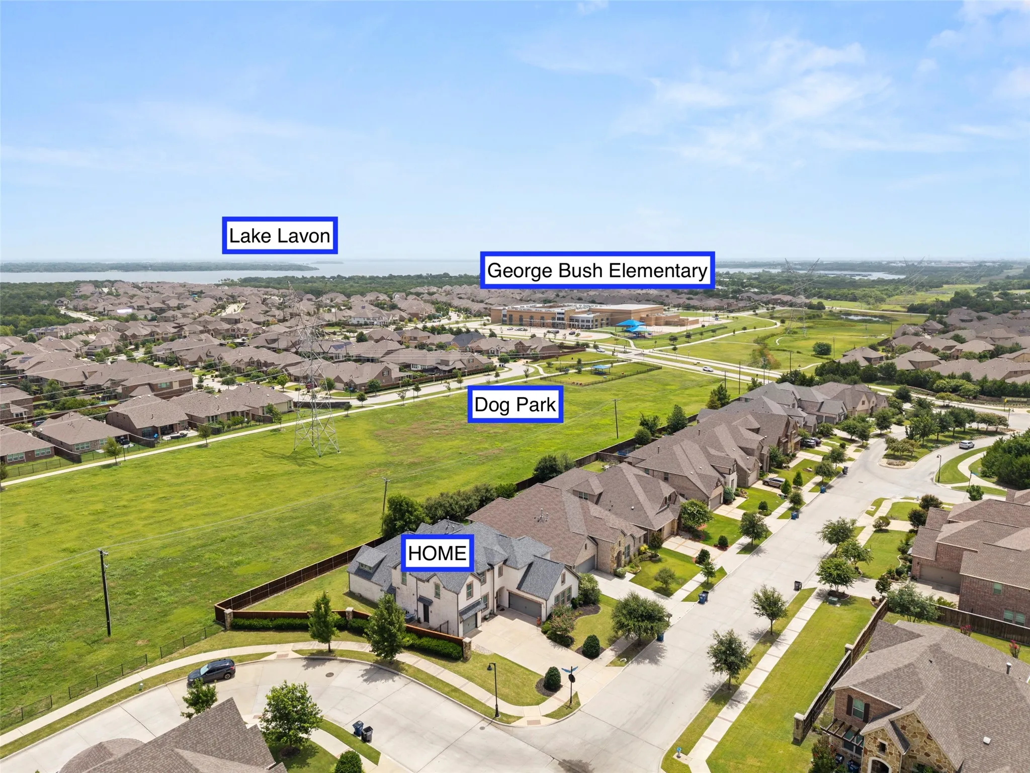 Great location in the community!