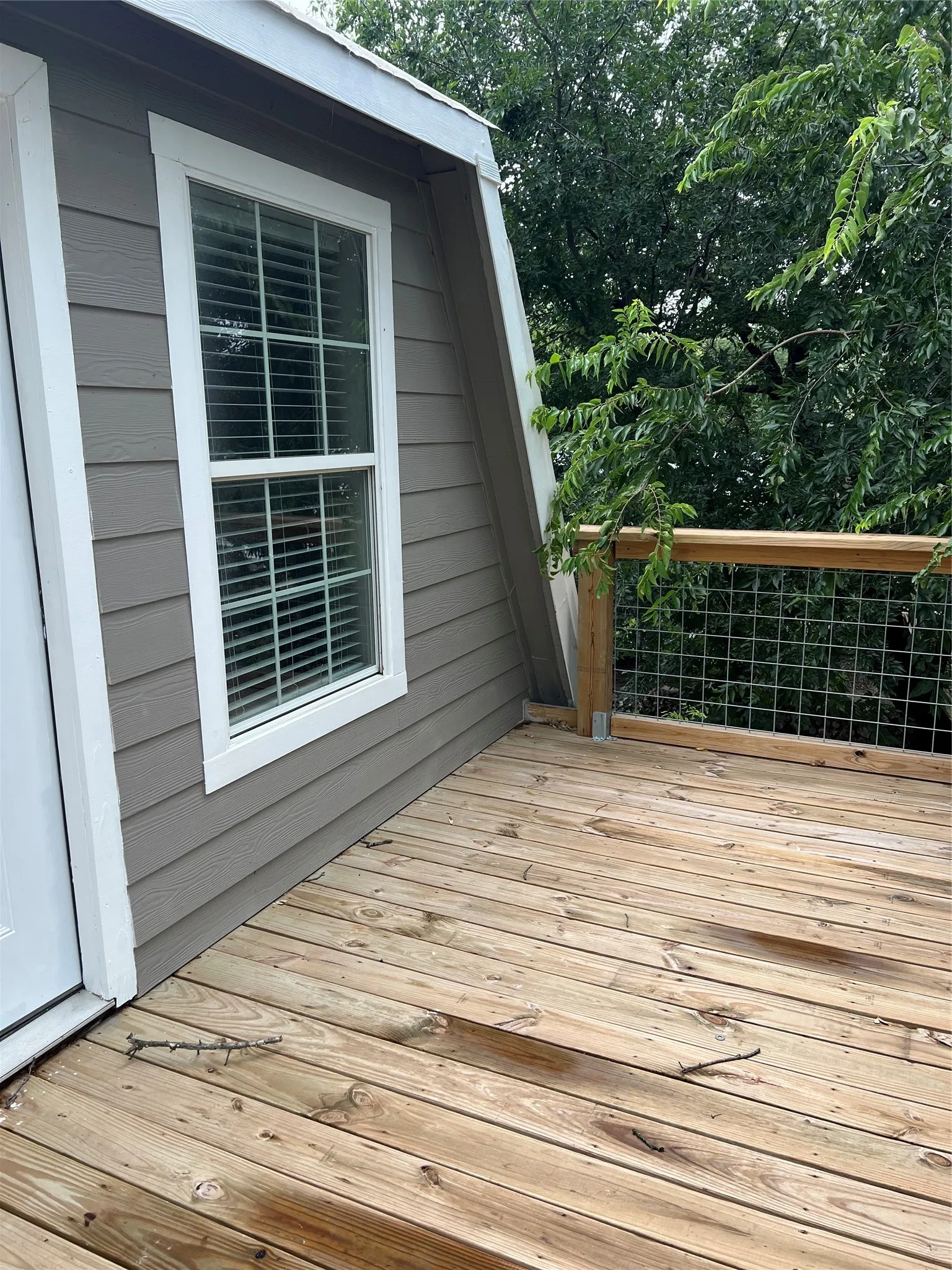 balcony outside bedroom
