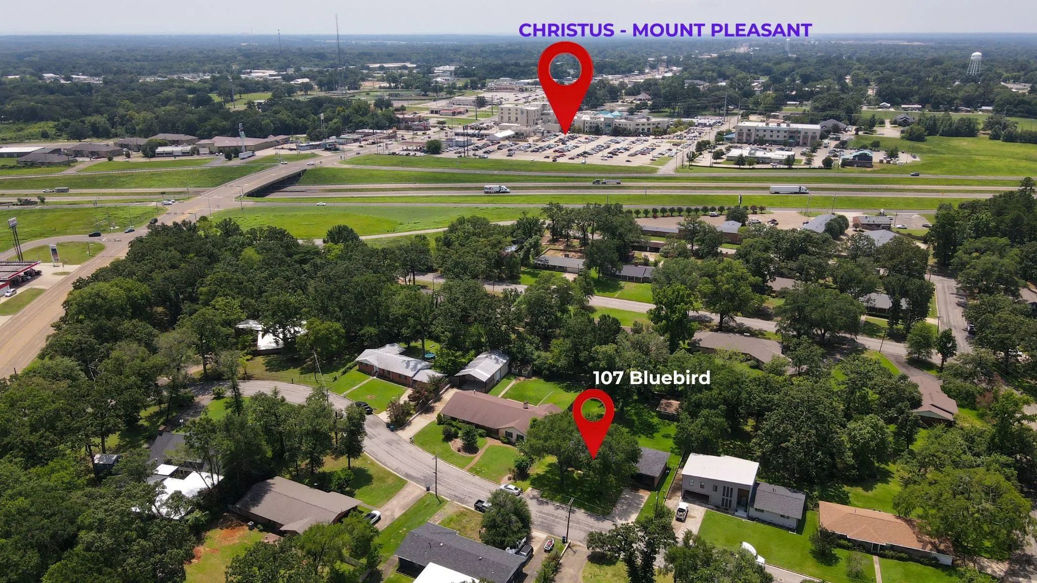 Single Family Residence For Sale in Titus County , 107 Bluebird, Mt Pleasant, Texas 75455, 2 Bedroom, 2 Bathroom, Garage spaces, 1,816 Sqft, built in 1960, mls#21334550, Real Estate Agent in Mt Pleasant, Homes For Sale in Titus county, Homes For Sale in Mt Pleasant, Realtor in Mt Pleasant Texas, Real Estate Brokerage Independent Realty Texas, Luminita Cordes Realtor