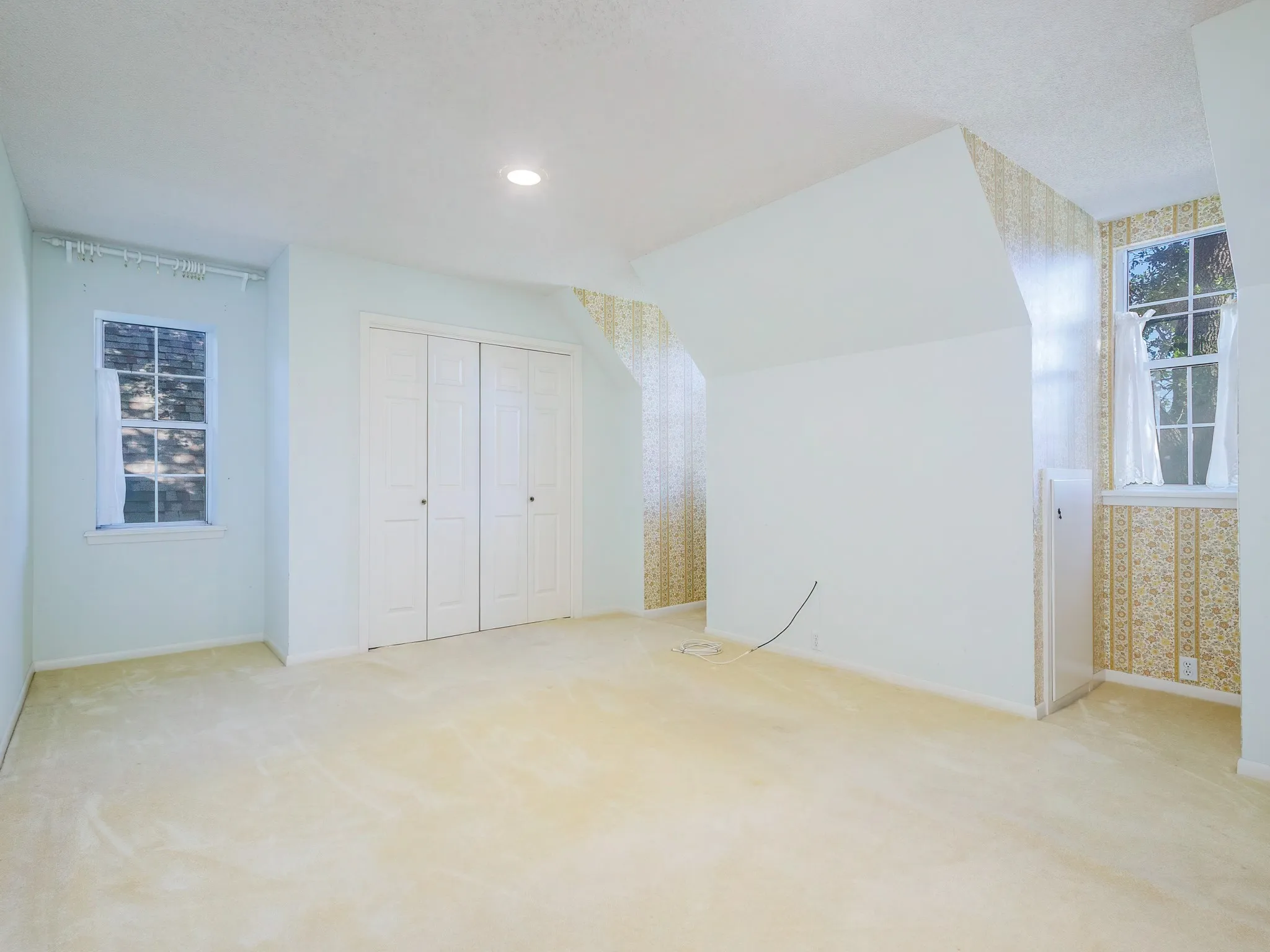 Upstairs Bedroom with extra storage