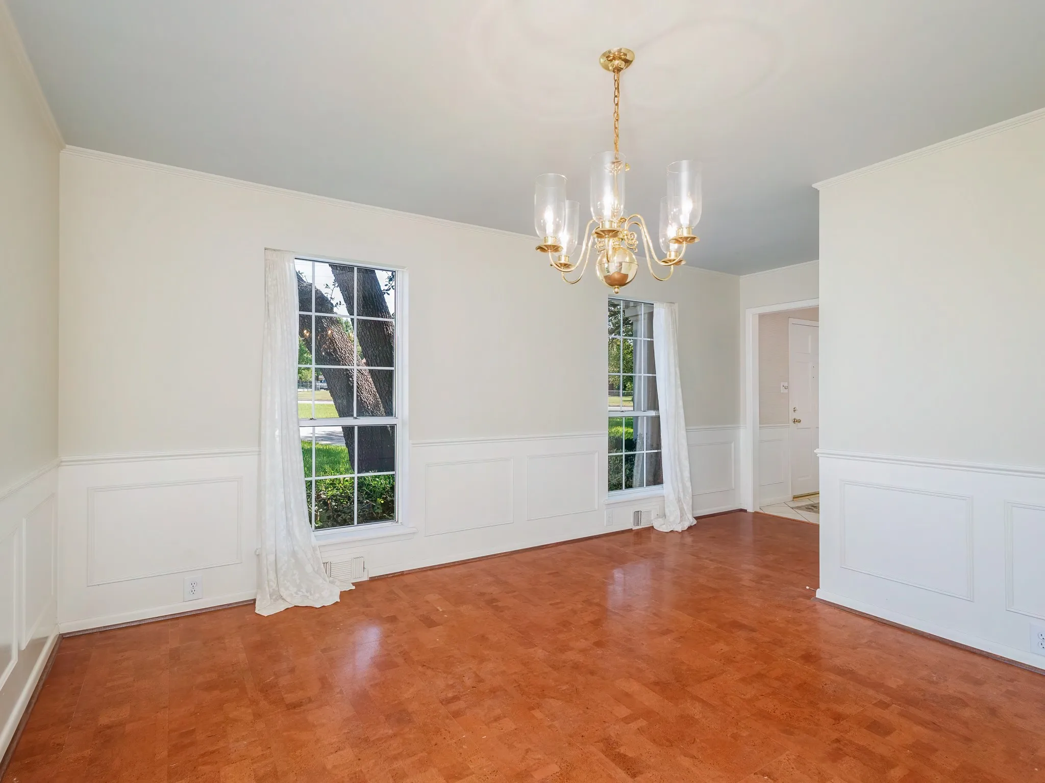 Dinning room - large storage area to right formultiple