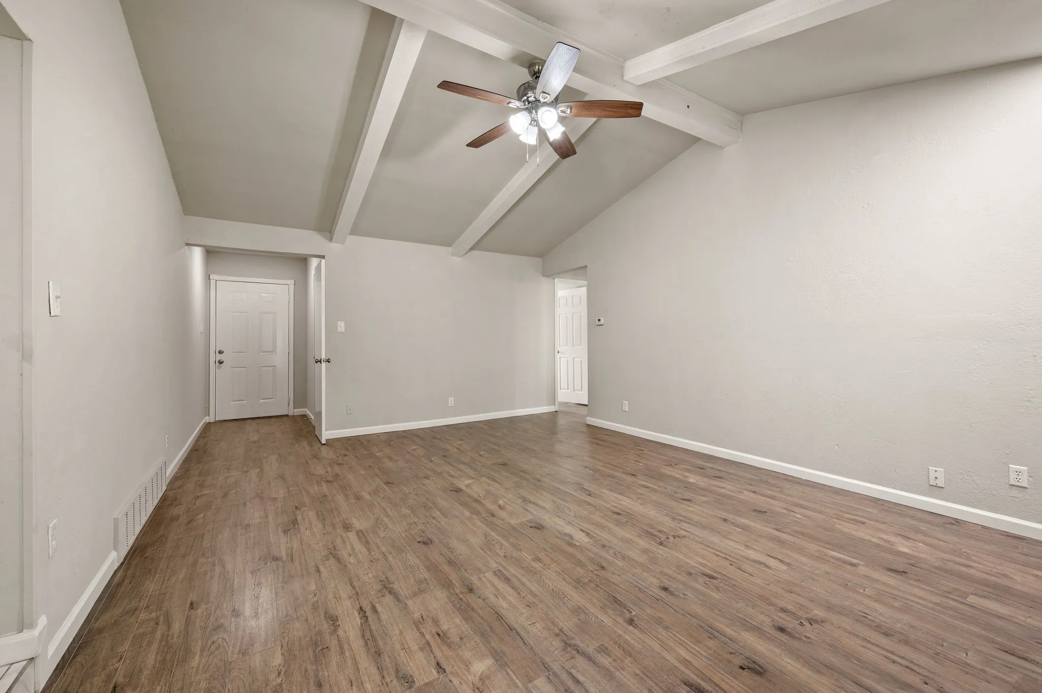 ZERO carpet in this house; Fresh paint; Electrical retrofit to current code