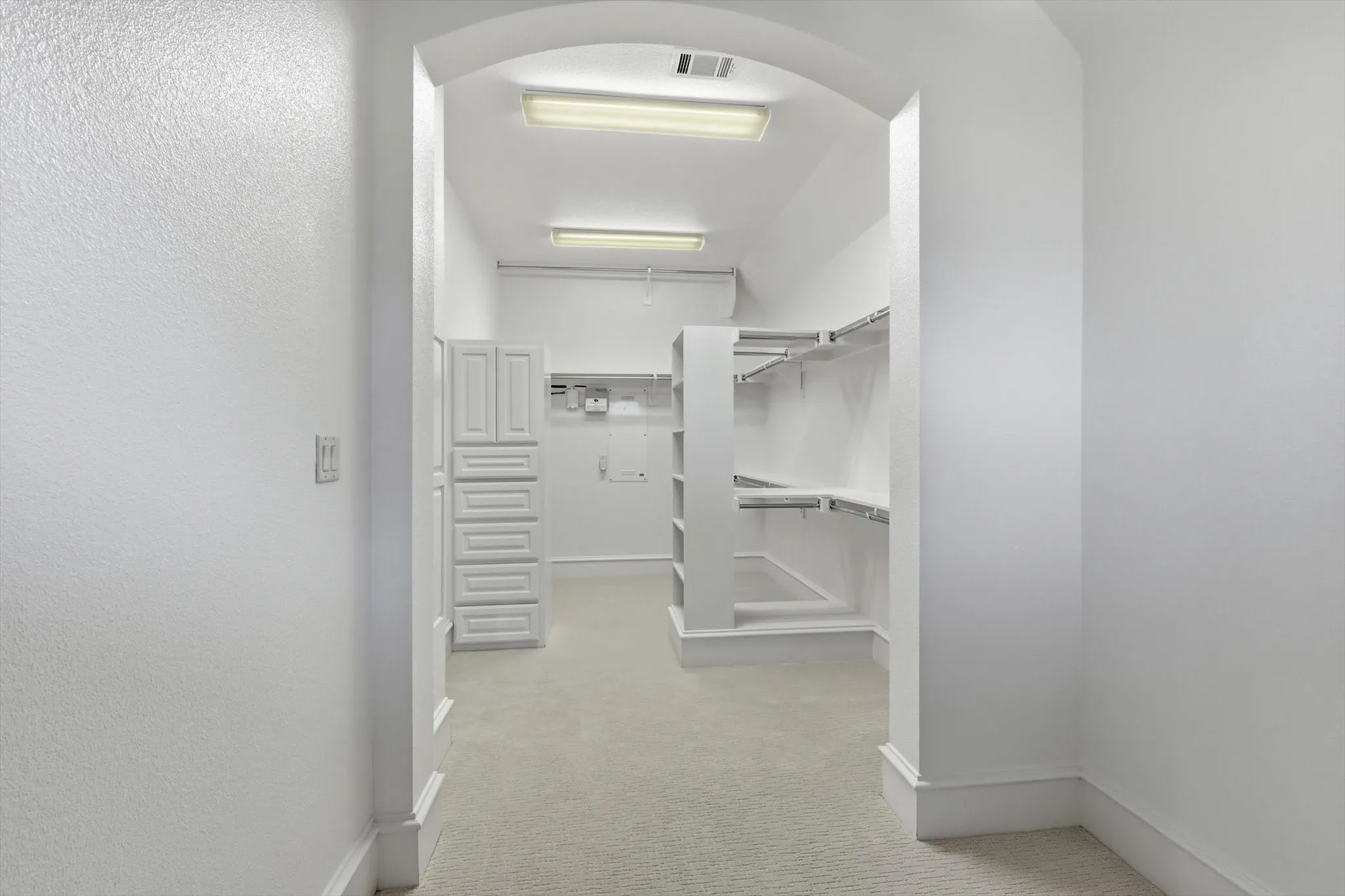 Large walk-in closet