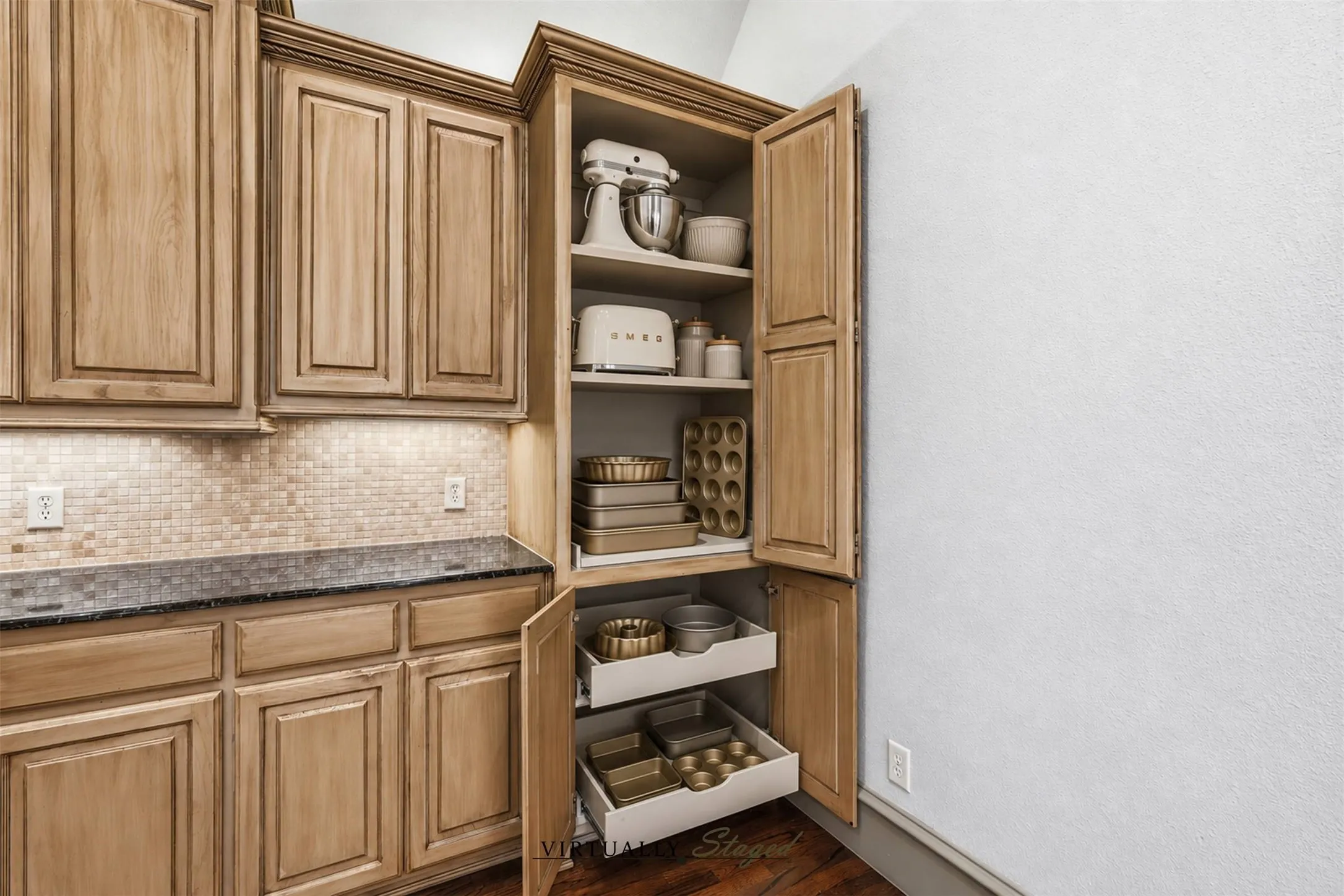 An Appliance Cabinet