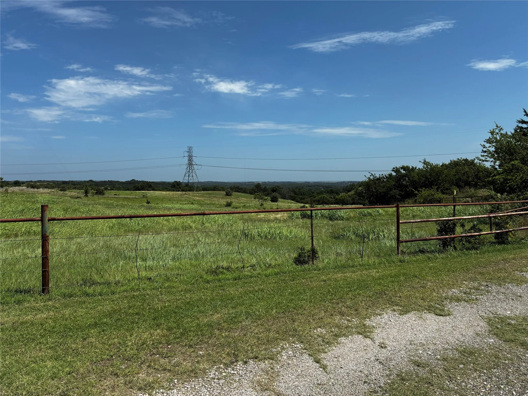 View to the North of FM 933