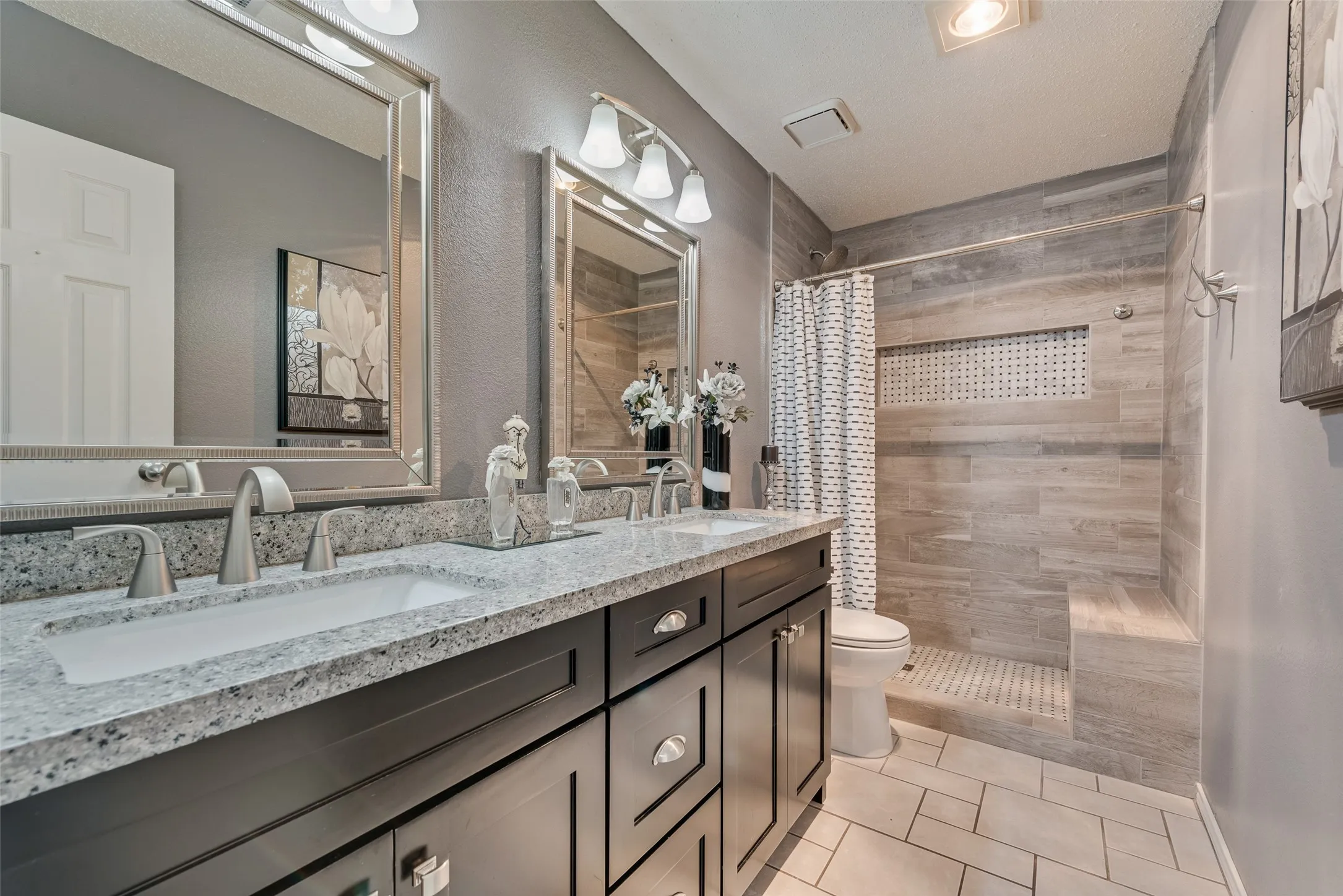 Remodeled Hall Bath