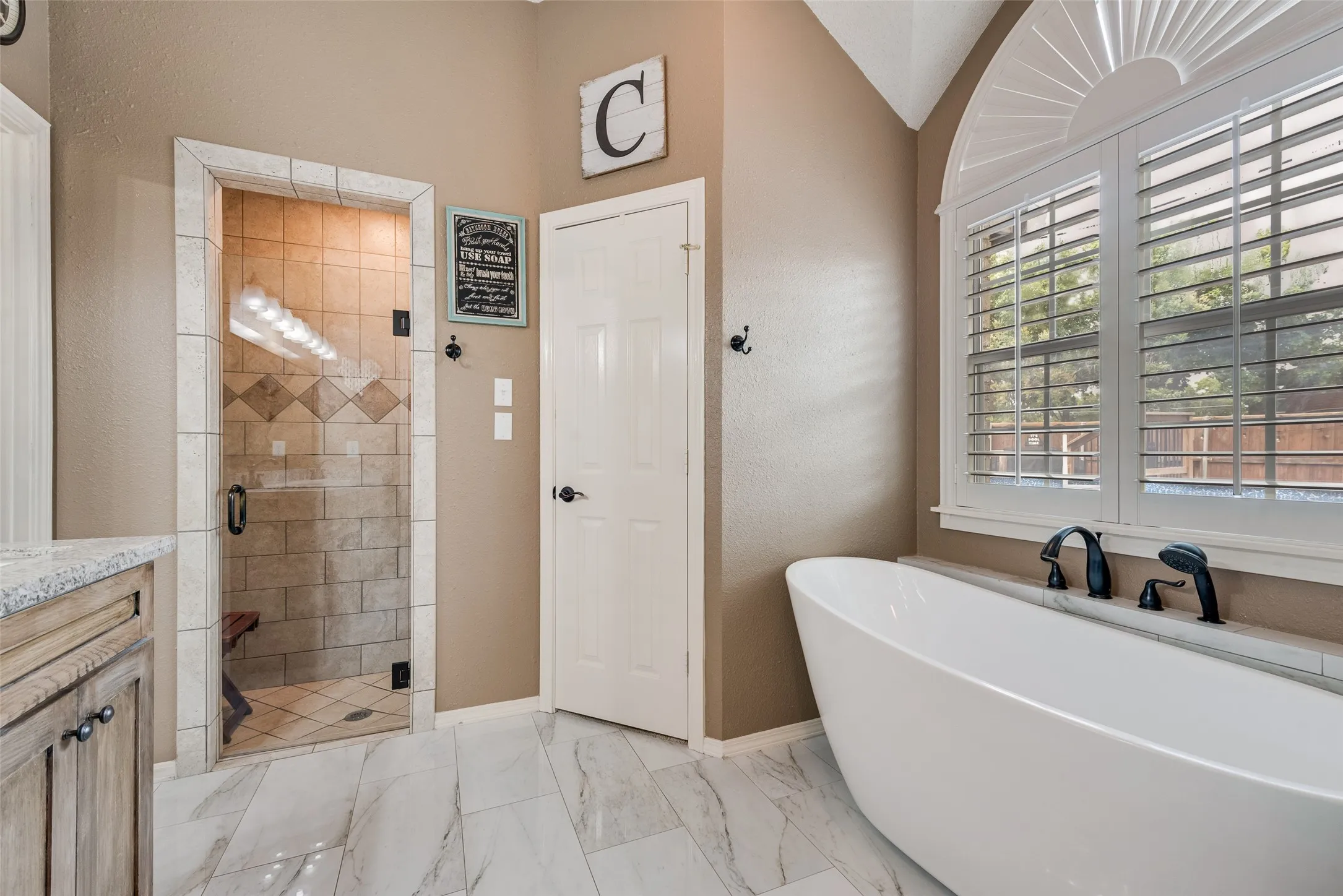 Remodeled Primary Bathroom