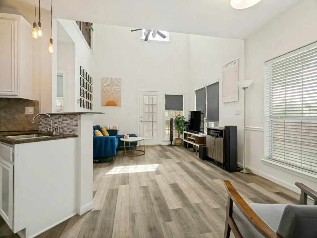 large living and dining space for your creative touch