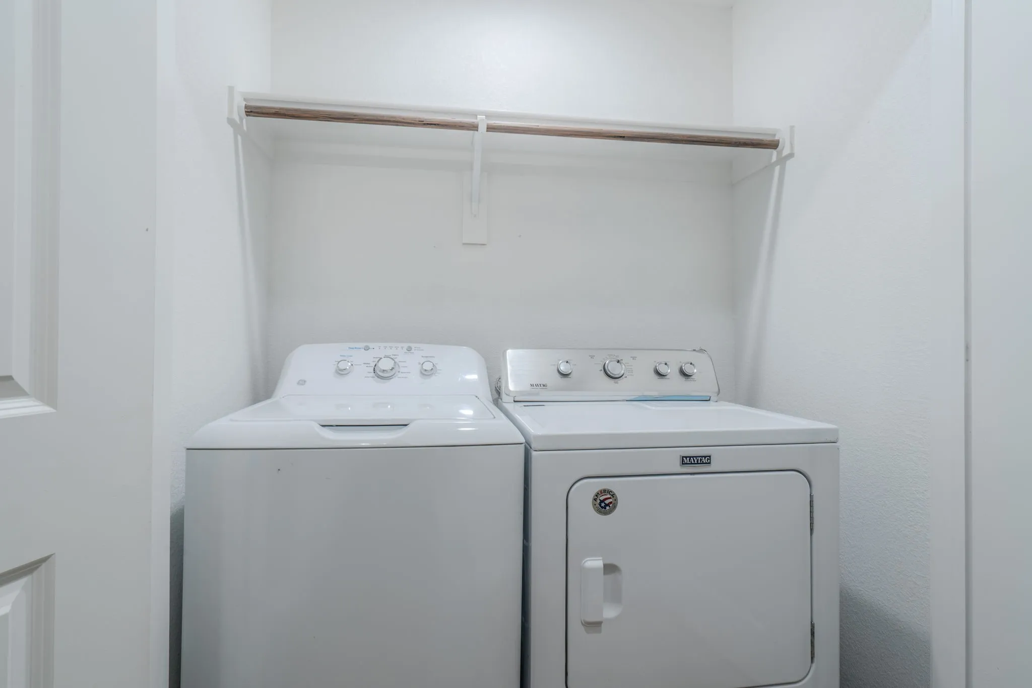 Washer and dryer included