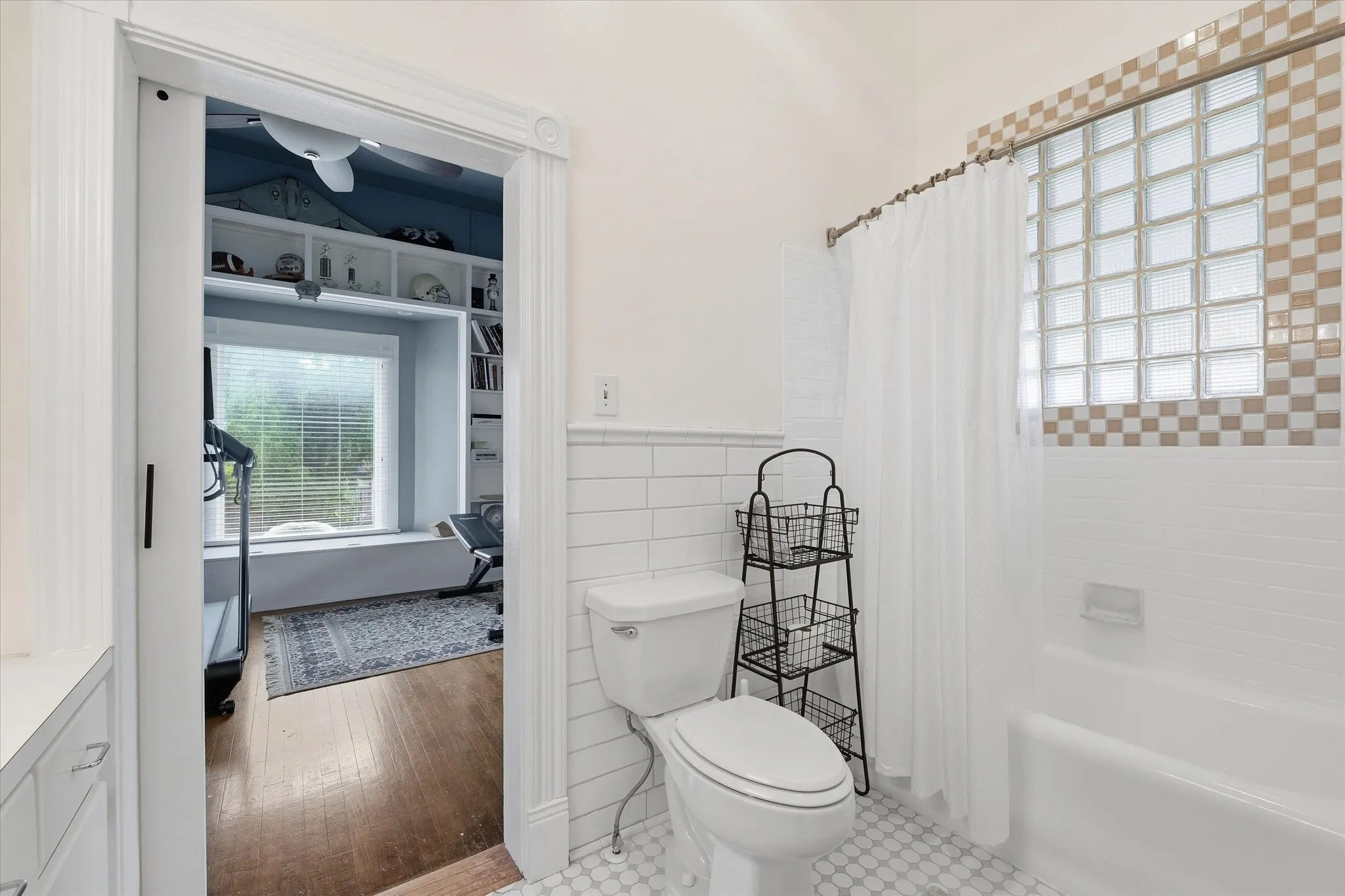 Jack-and-Jill bathroom