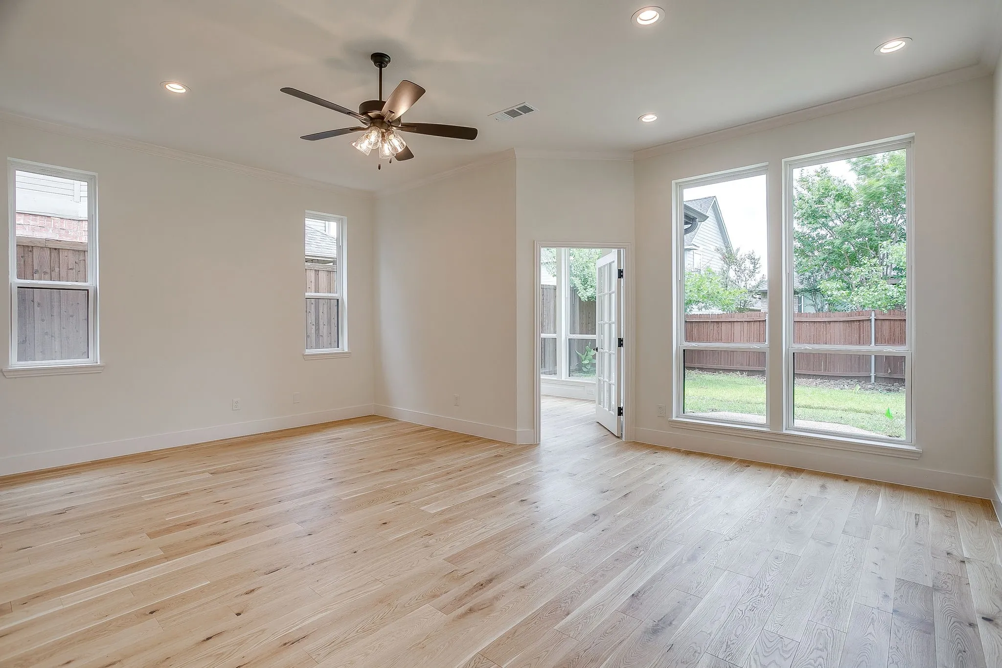 View of Bonus Room off Primary Bedroom Suite.