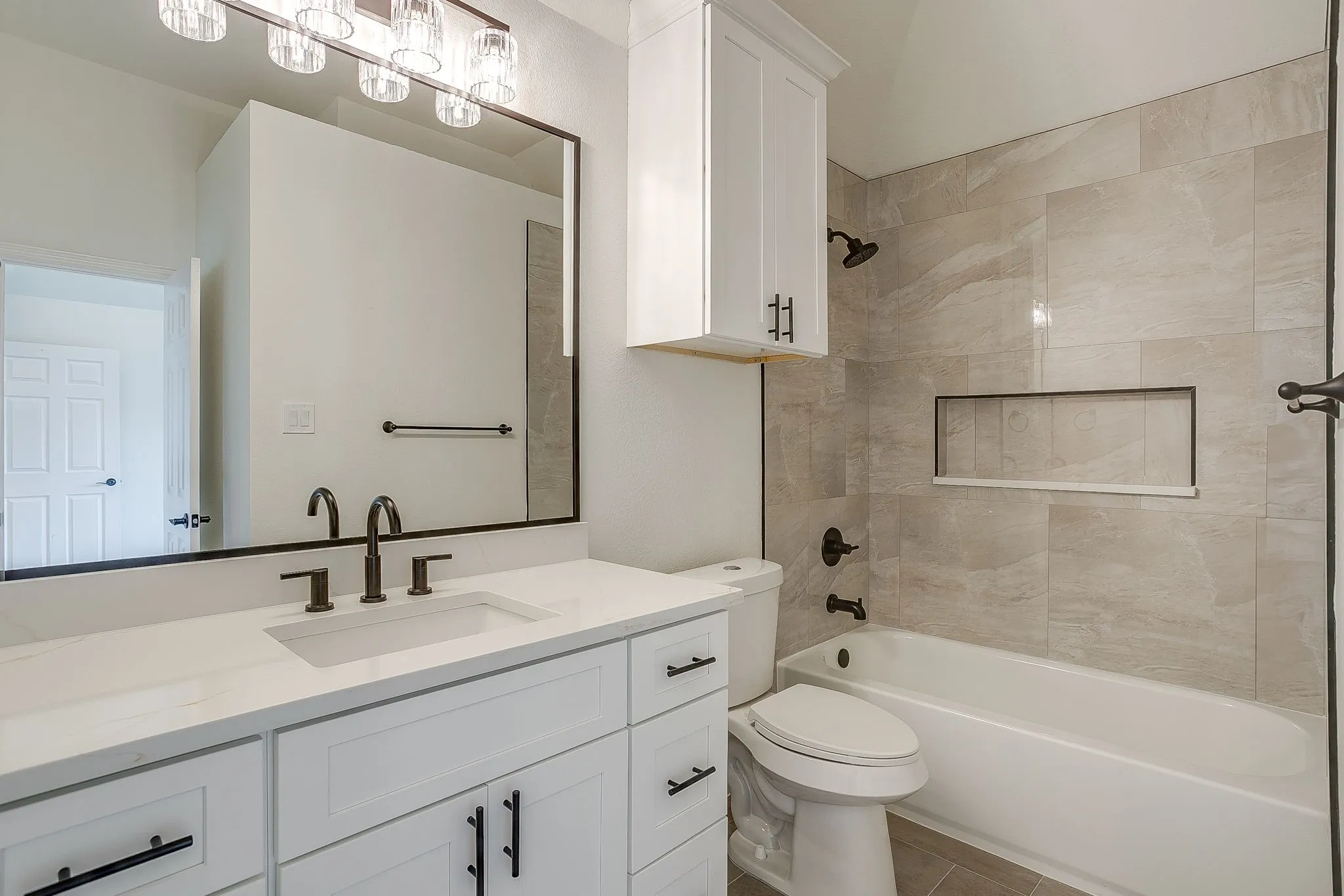 Upstairs Jack and Jill Bathroom