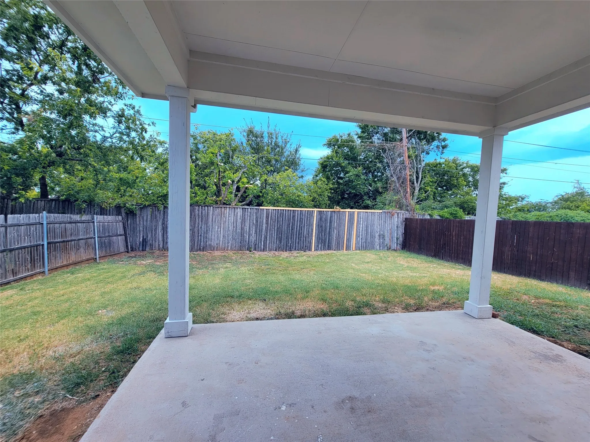 Cover patio