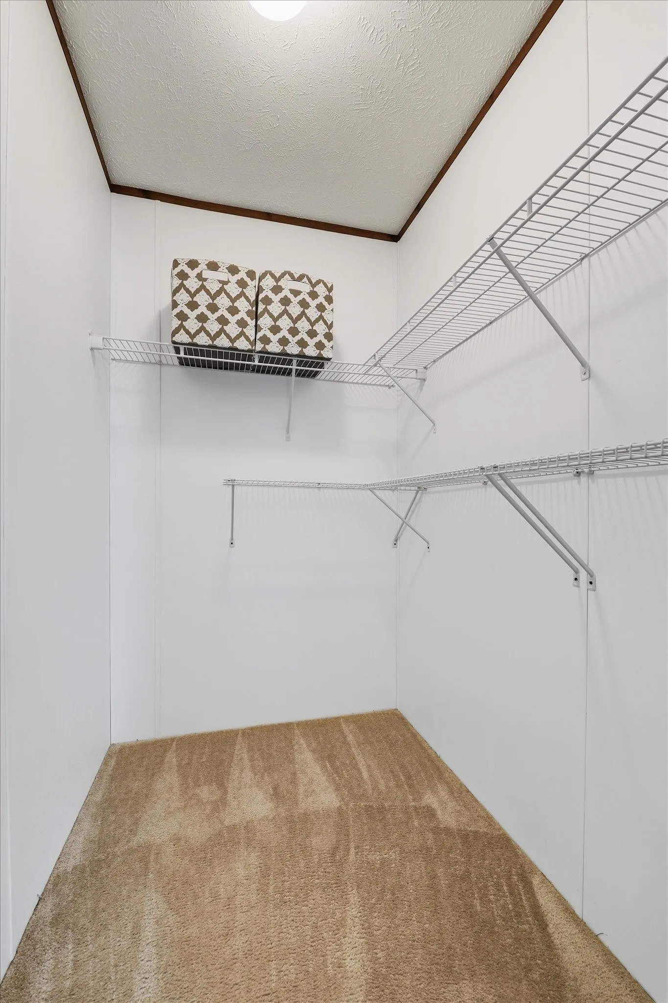 Generous walk-in closet in Bedroom 2.