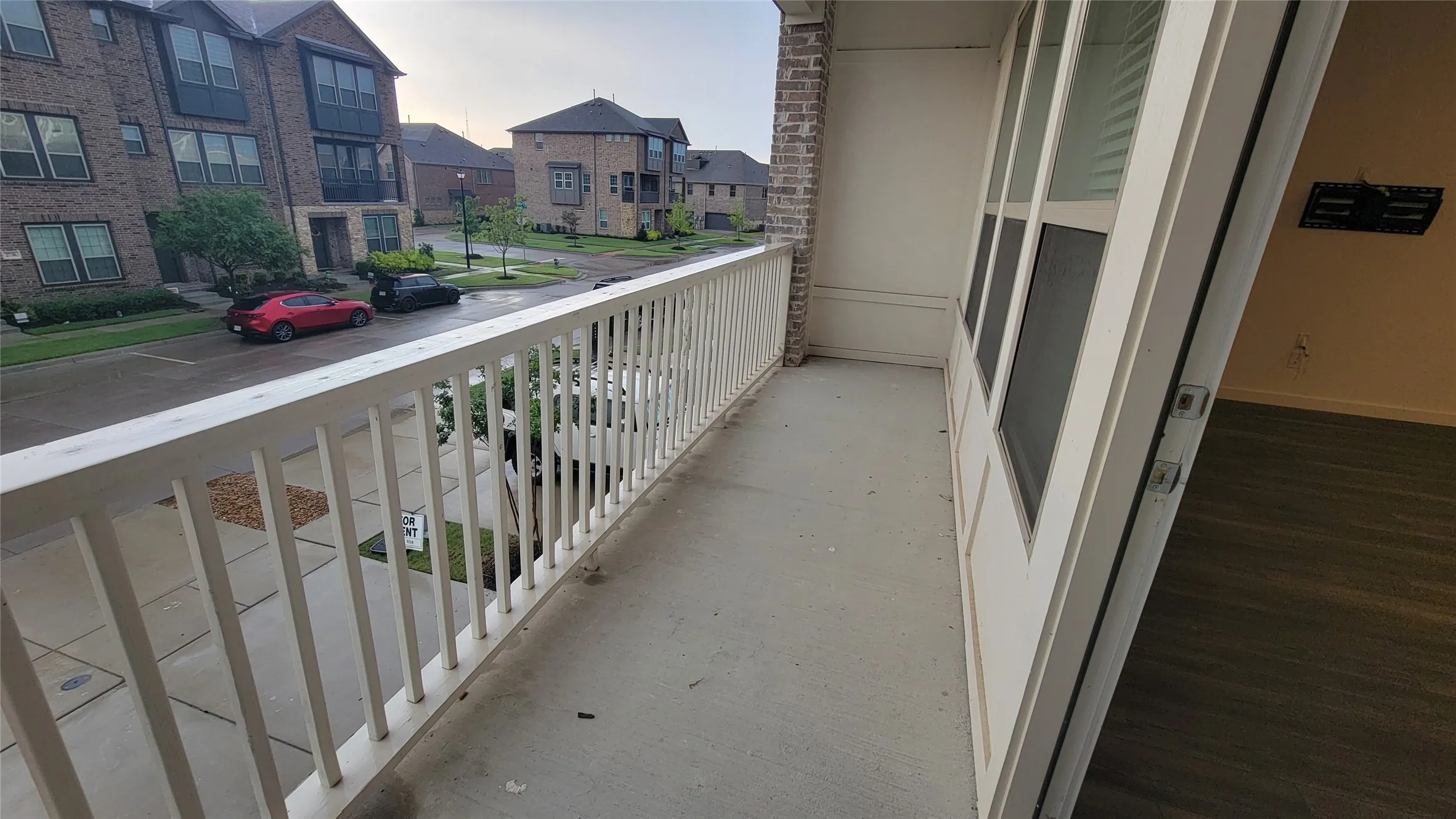 Enjoy a large balcony.