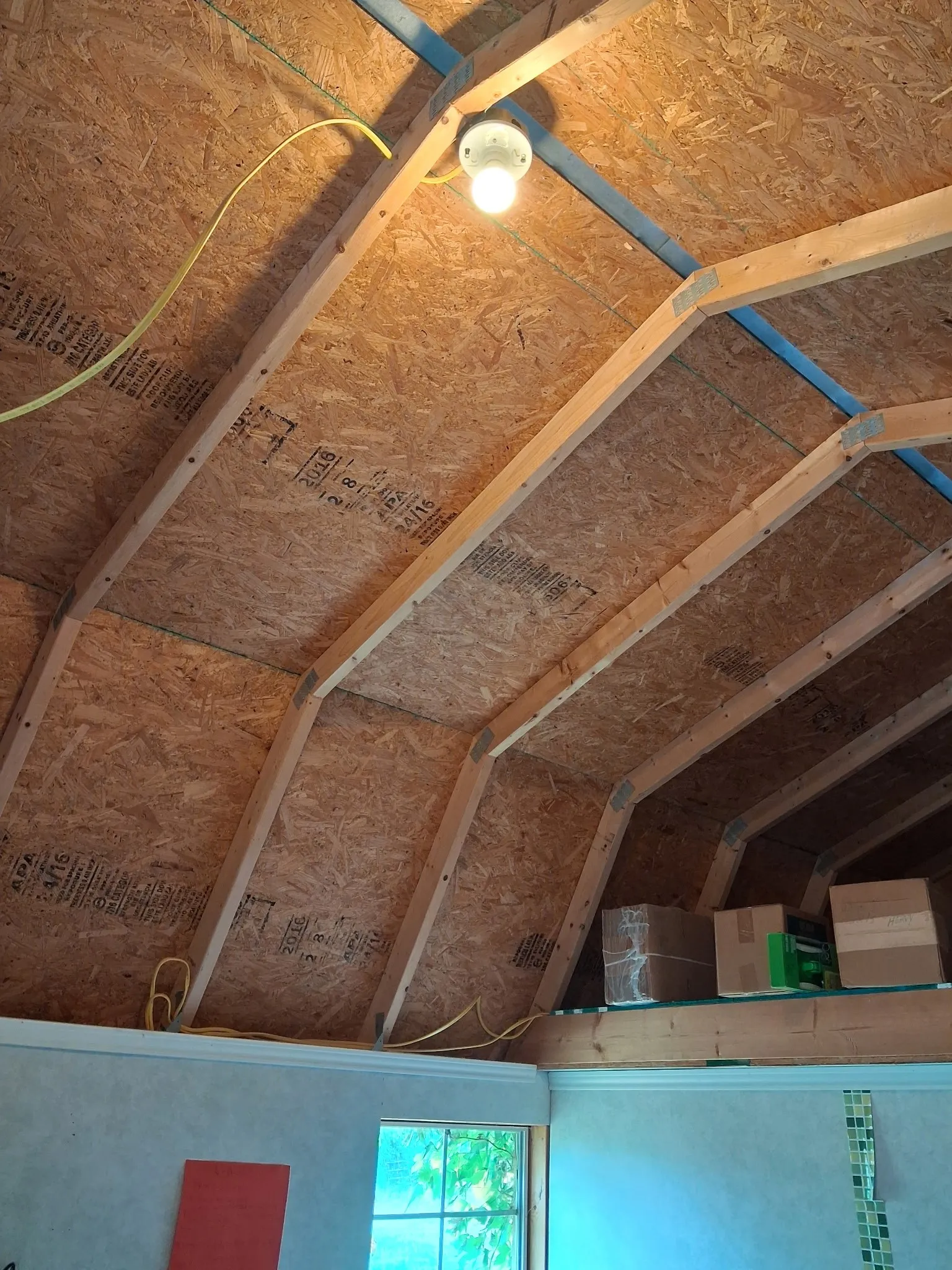 Ceiling in Workshop