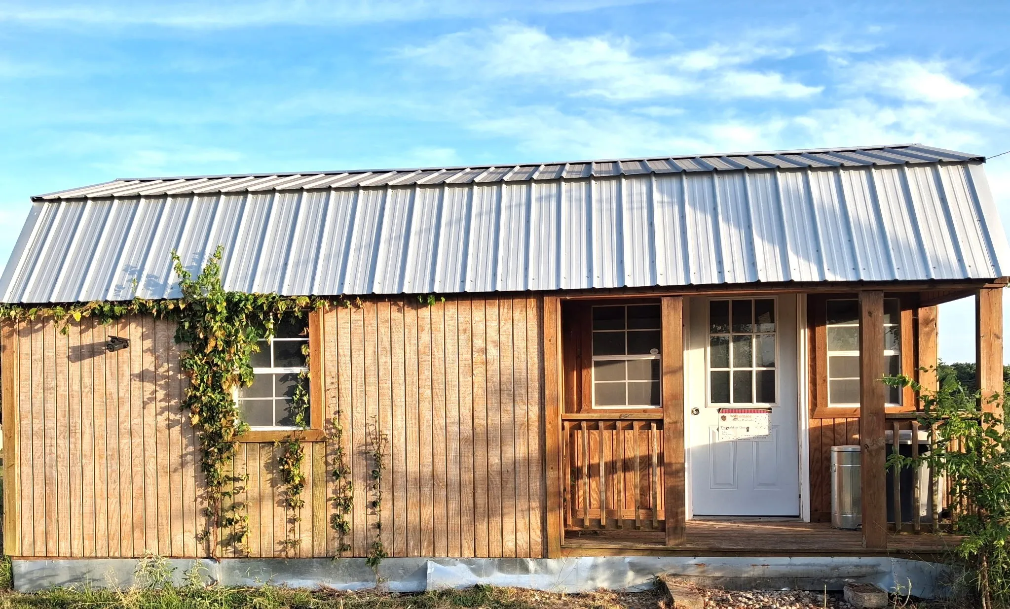 Front View of Workshop