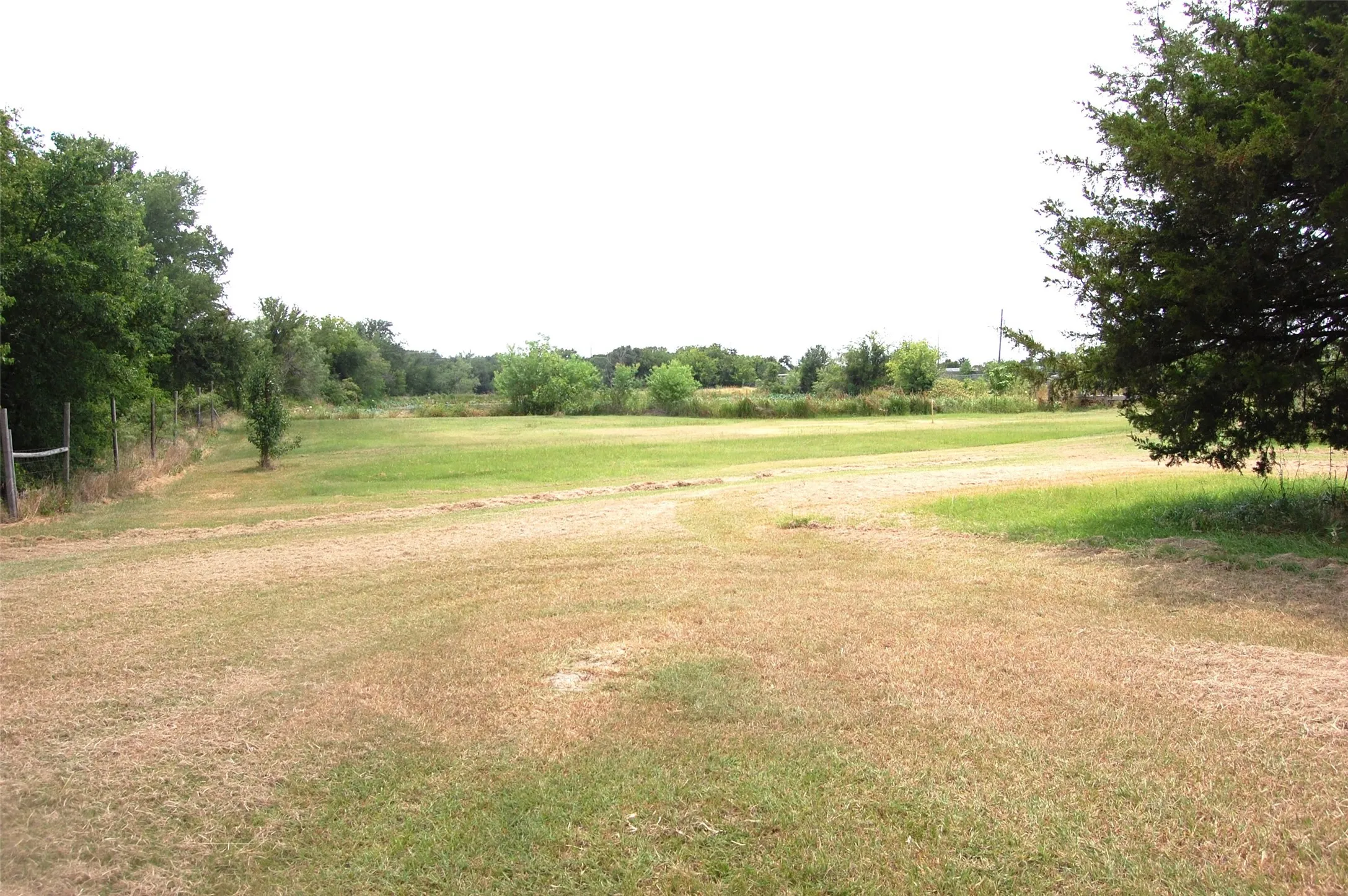 Pond to View at end of Property Line