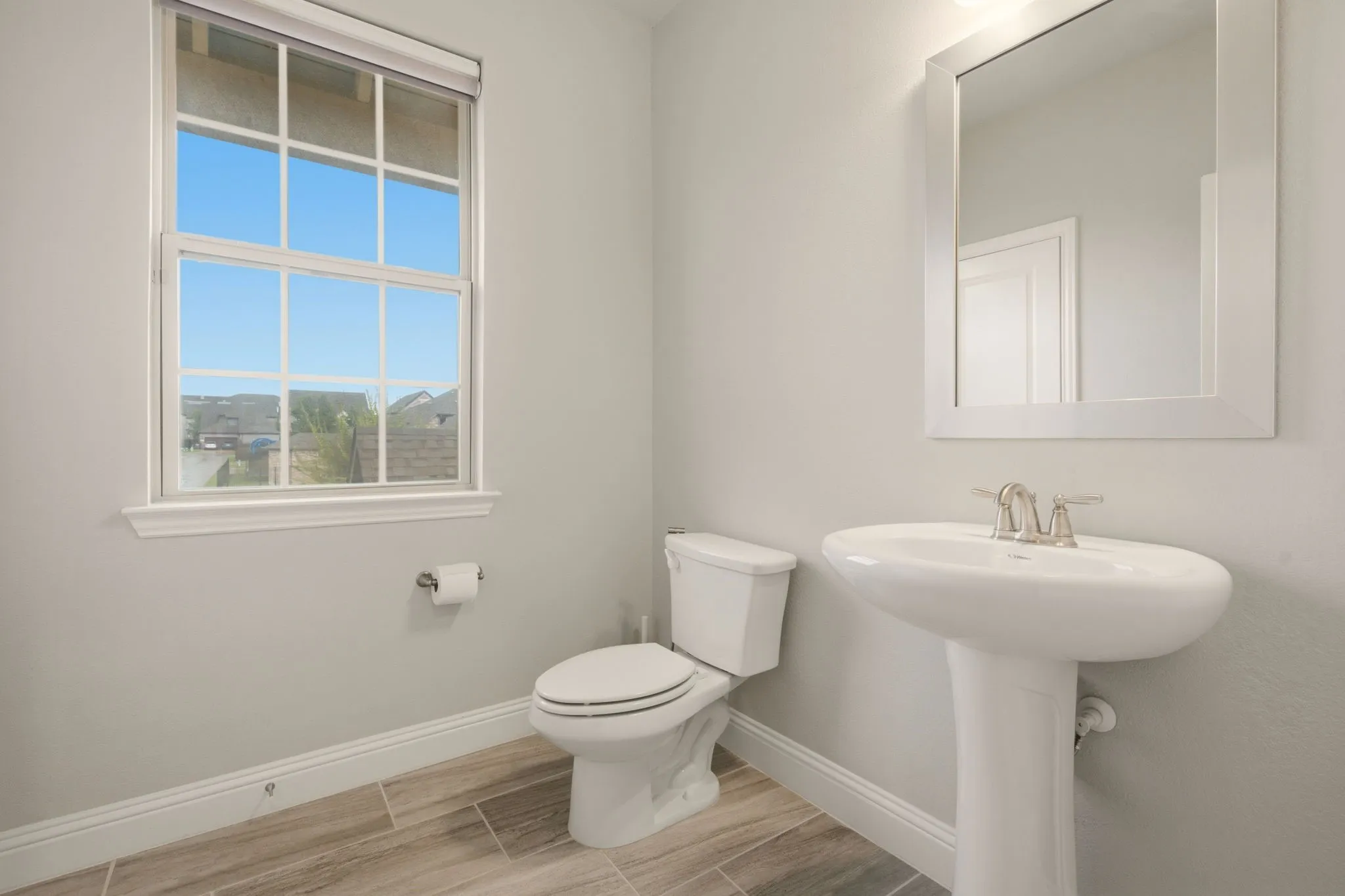 Upstairs Half Bath