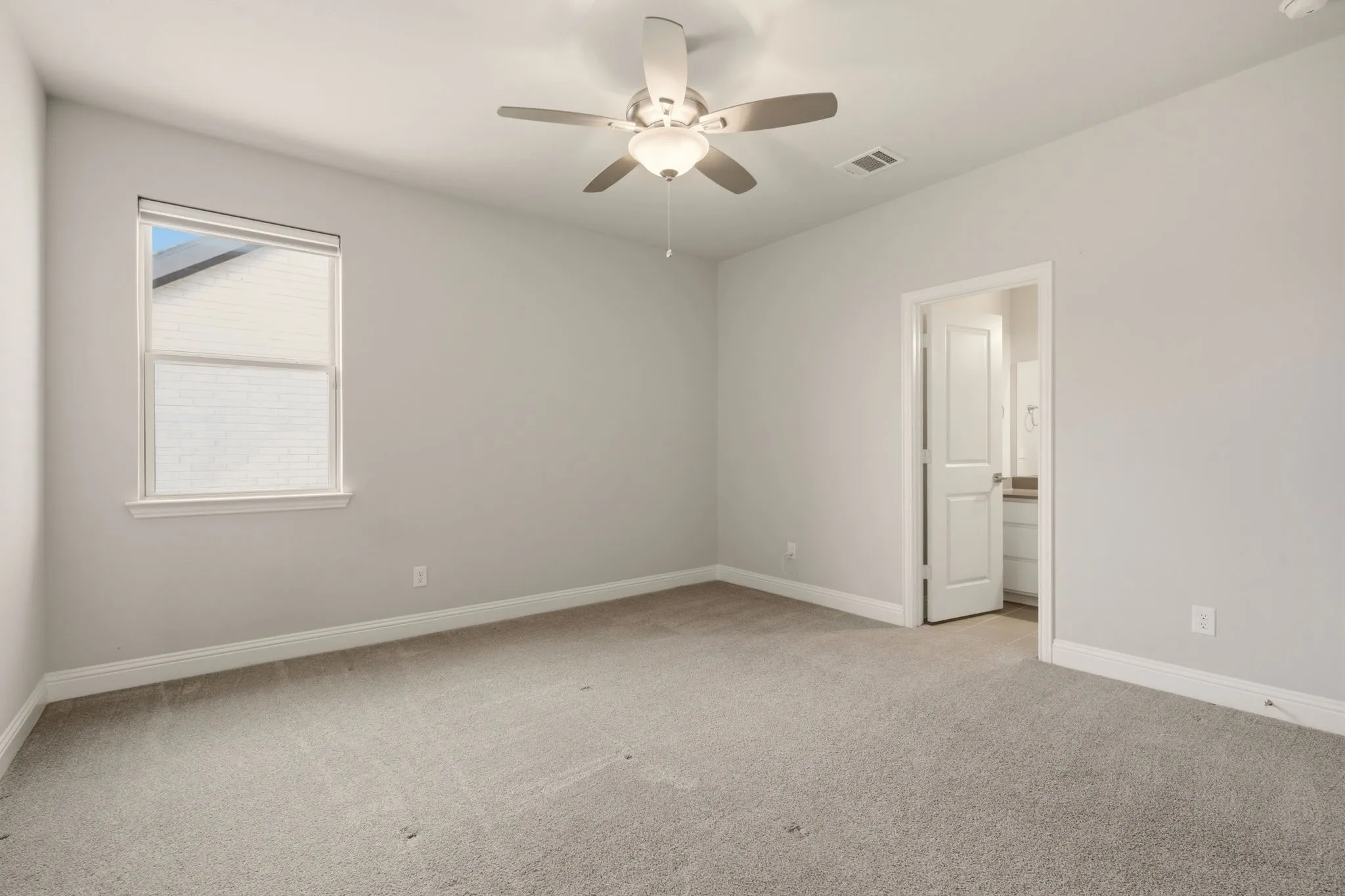 Bedroom #4 w/ Ceiling Fan.