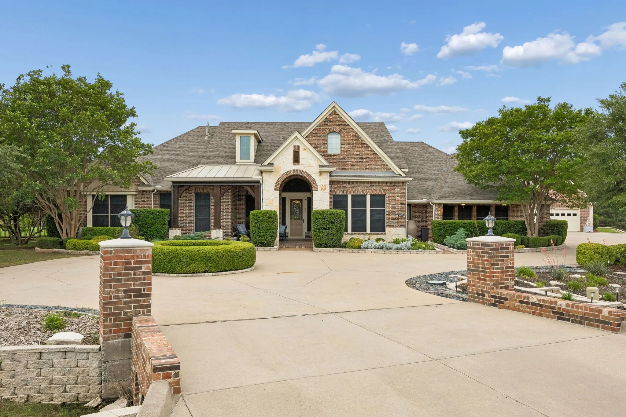 Welcome to 5802 Corinth Chapel Road. Incredible David Weekley 1.5 story on 2+ acre lot, 5 car garage spaces!