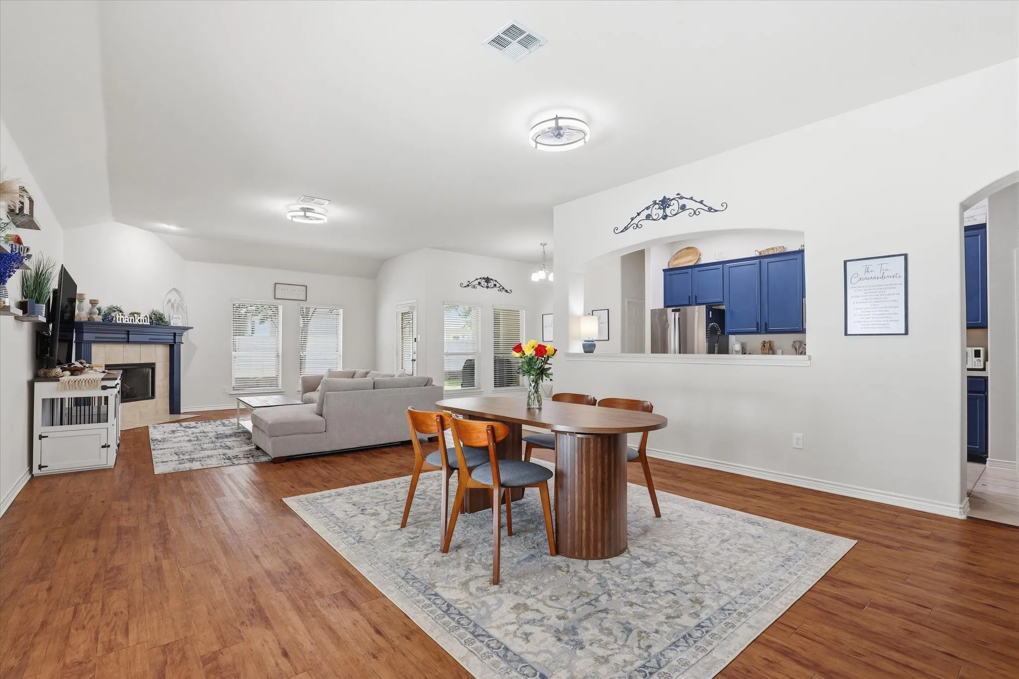 Dinning and Living Area