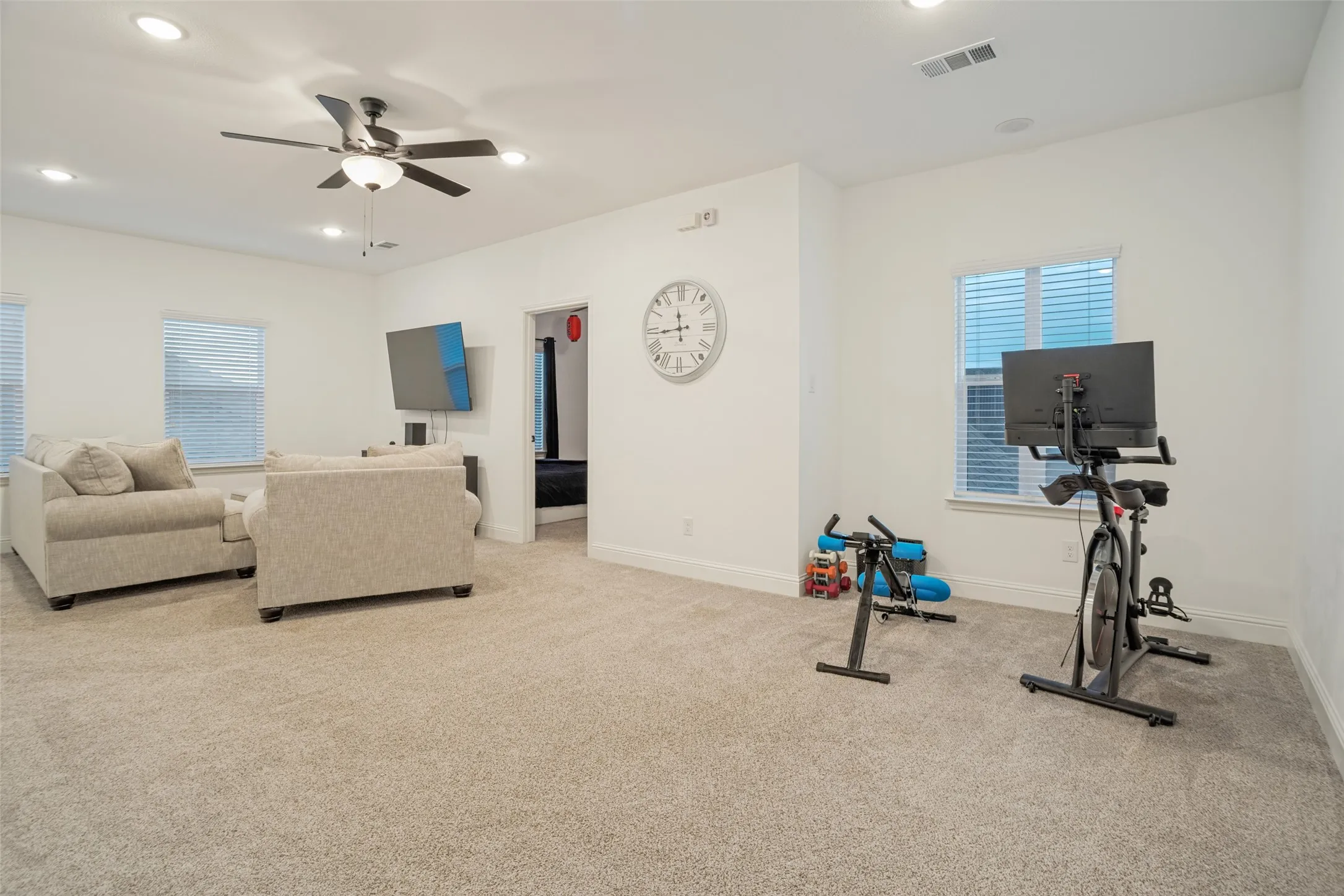 Gameroom upstairs.