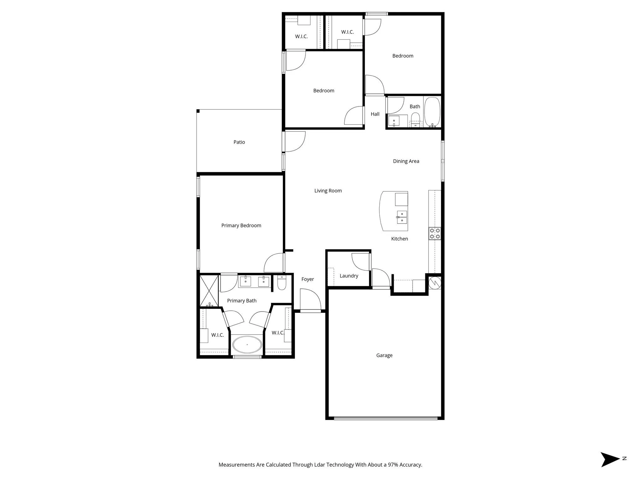 View of floor plan / room layout