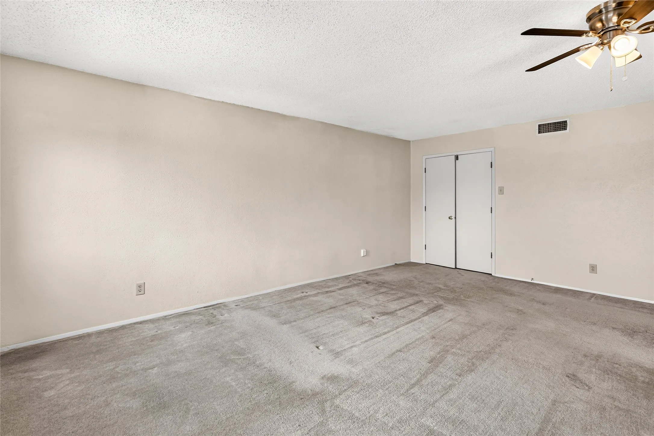 View from other side of the room to the door.