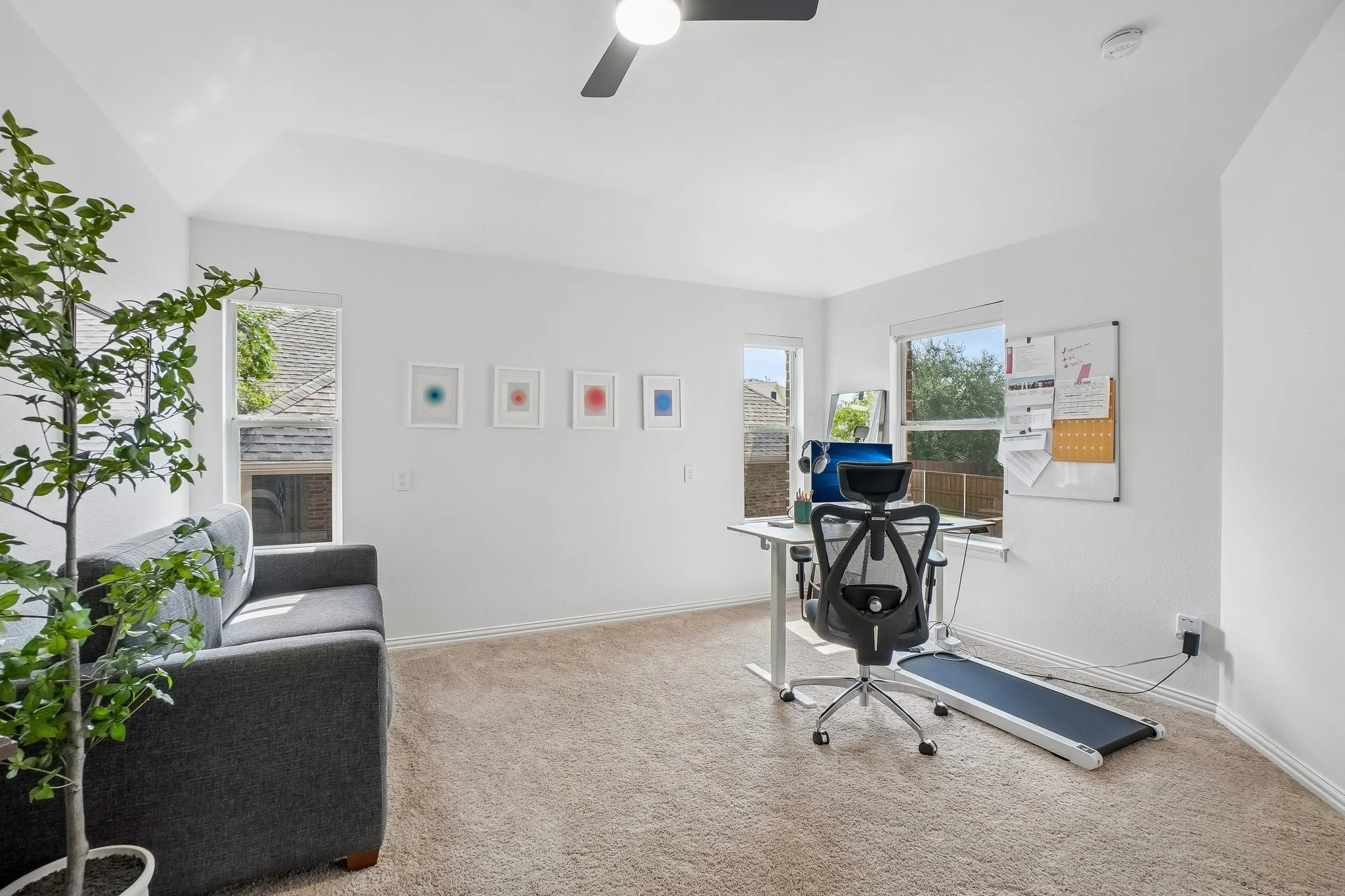 Large office upstairs