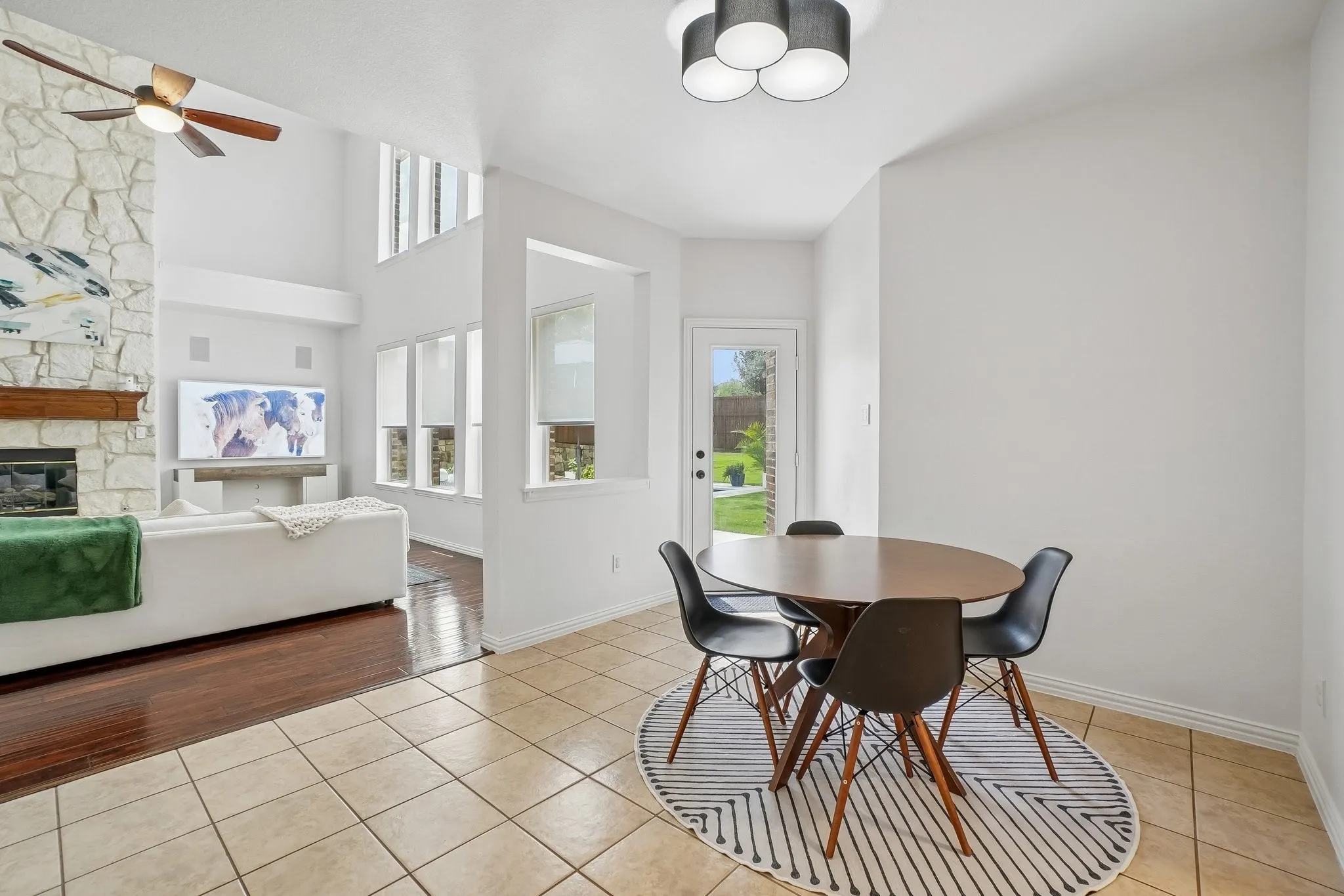 Nice breakfast area