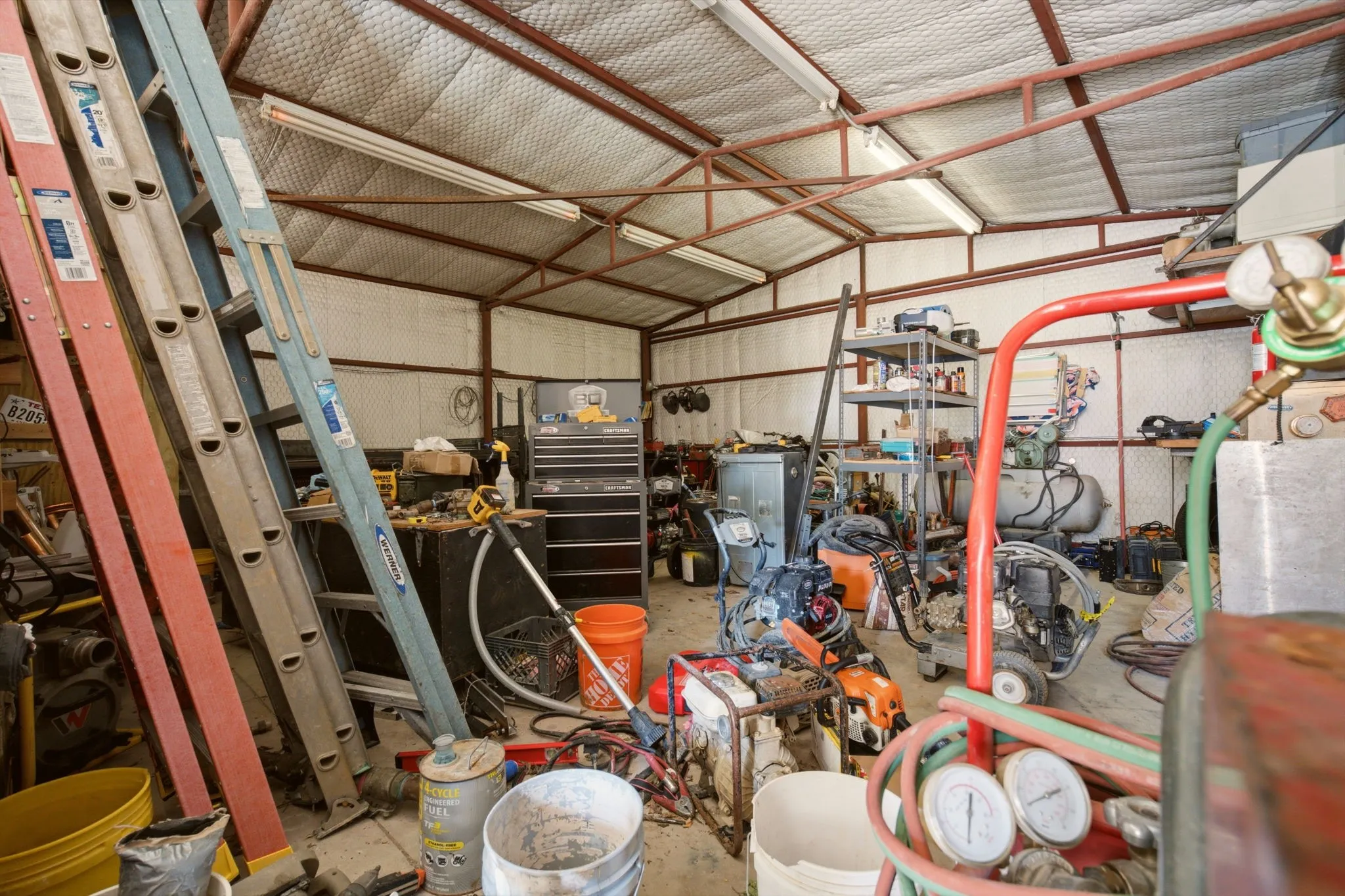man cave dreams insulated shop